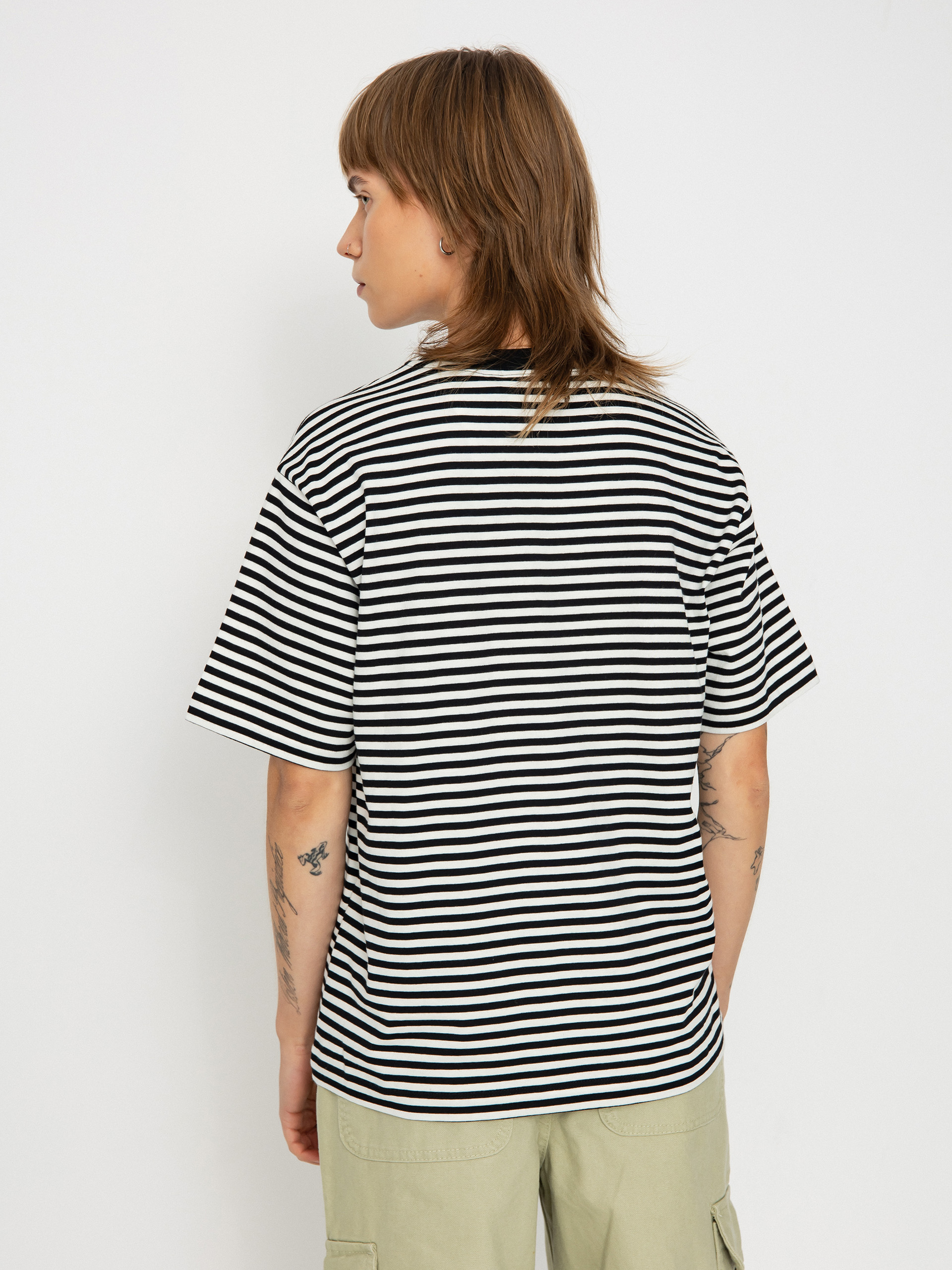 Tričko Carhartt WIP Verner Wmn (verner stripe/black/wax)