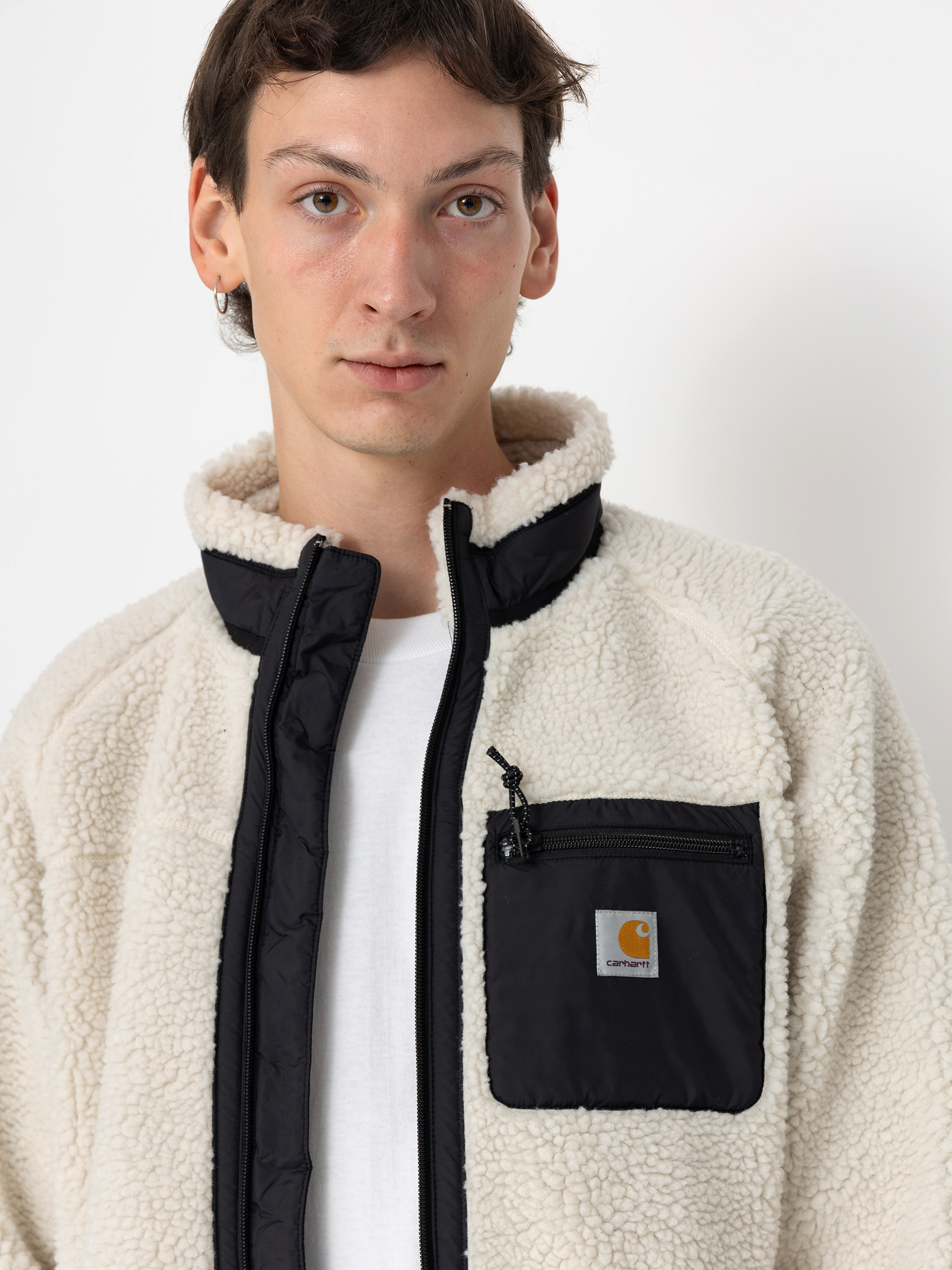 Bunda Carhartt WIP Prentis Liner (moonbeam/black)