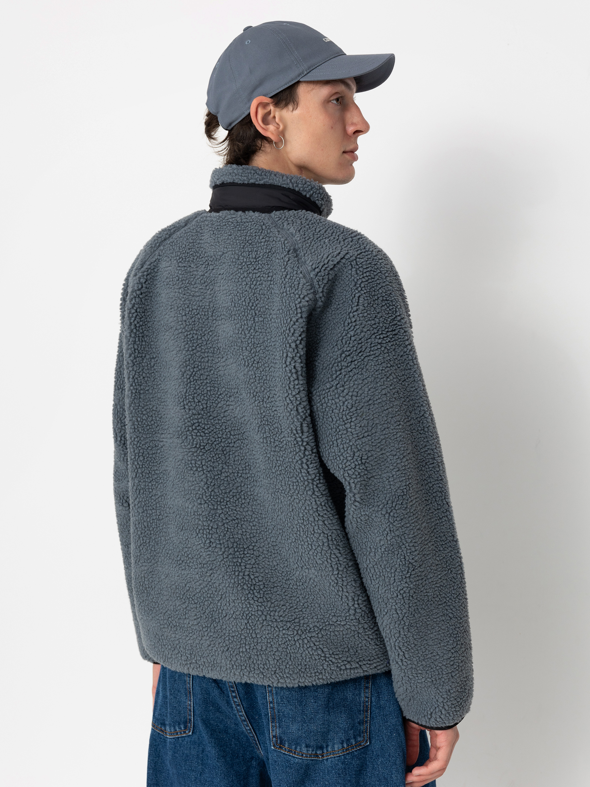 Bunda Carhartt WIP Prentis Liner (dove grey/black)