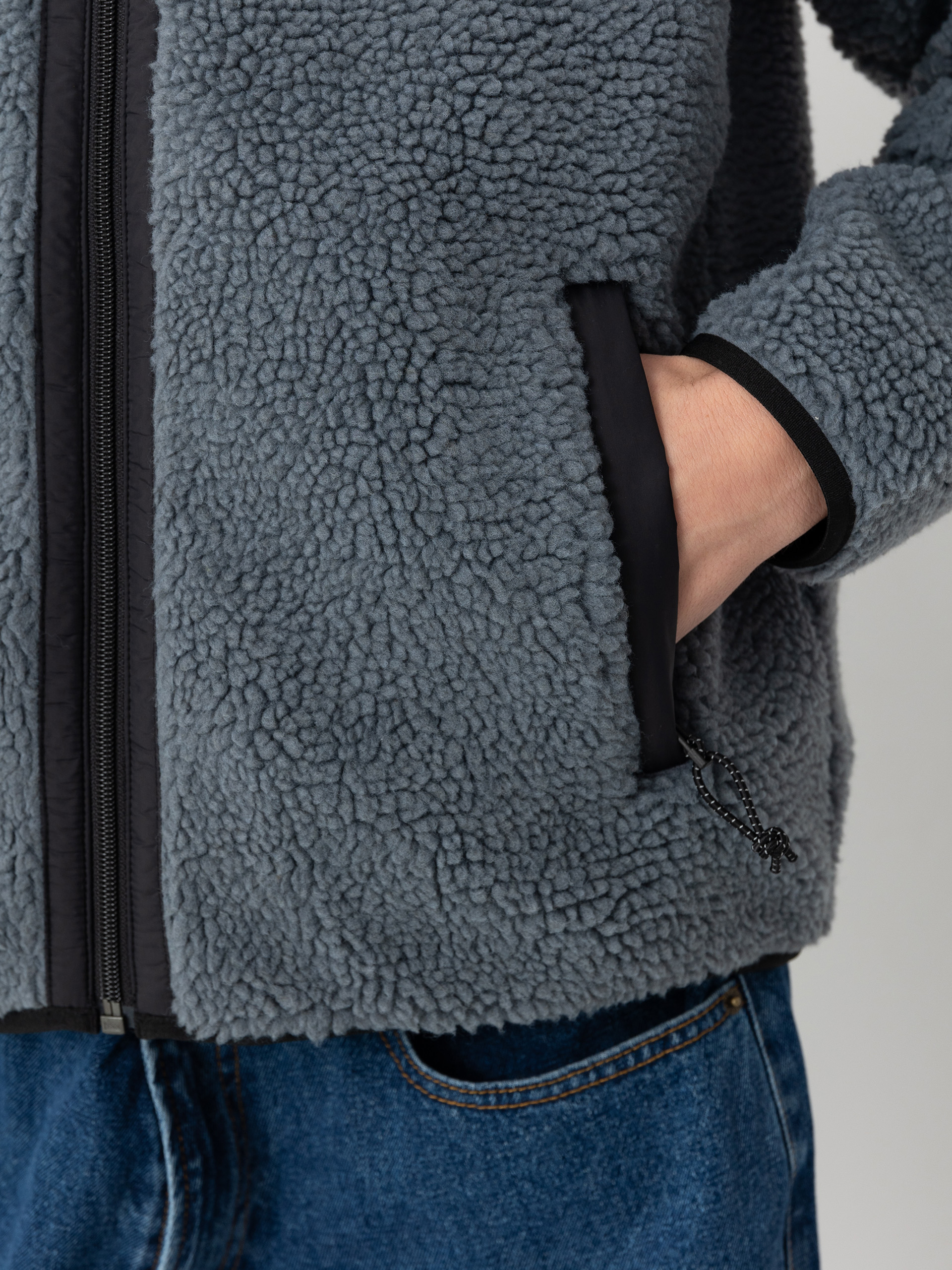 Bunda Carhartt WIP Prentis Liner (dove grey/black)