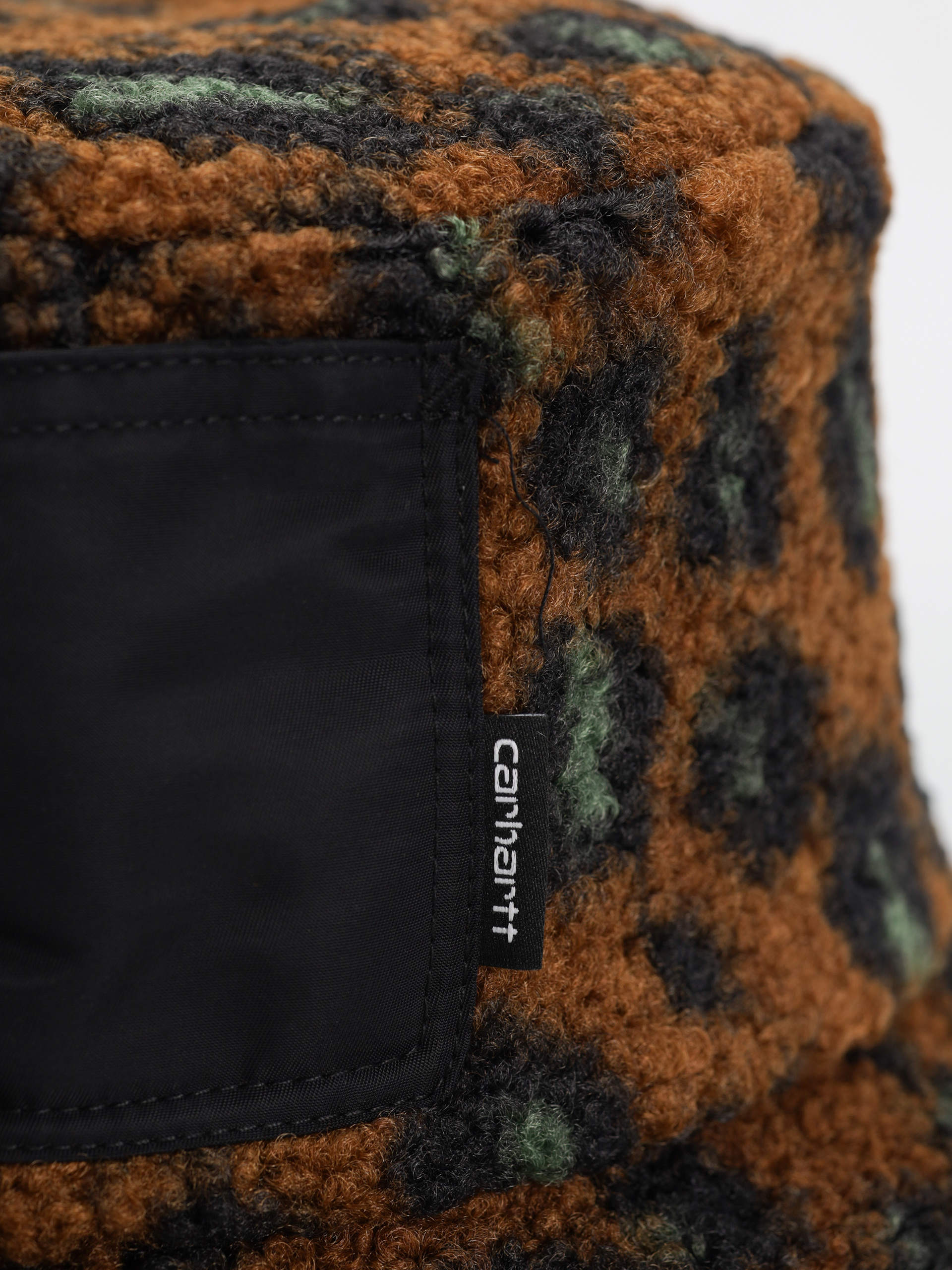 Klobúk Carhartt WIP Orla Bucket (camo leo jacquard/tamarind/black)