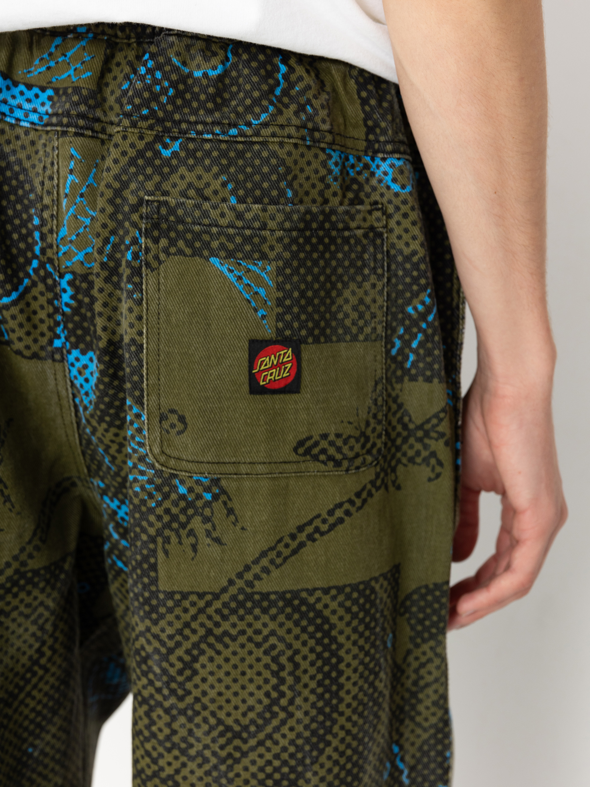 Nohavice Santa Cruz Unite (winkowski comic camo)