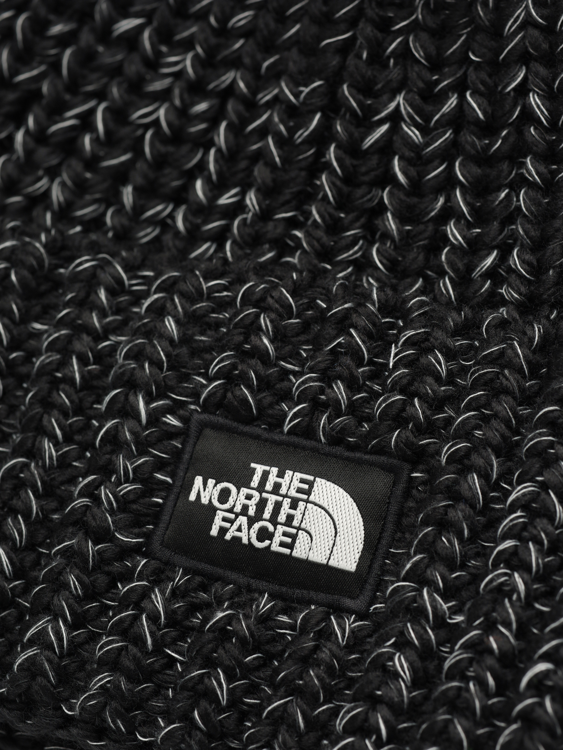 Čiapka The North Face Cozy Chunky Cabin (tnf black/white dune)