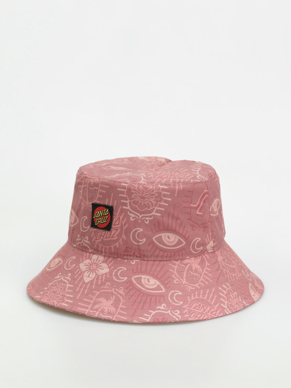 Klobúk Santa Cruz Classic Tie Bucket Hat Wmn (red patchwork)