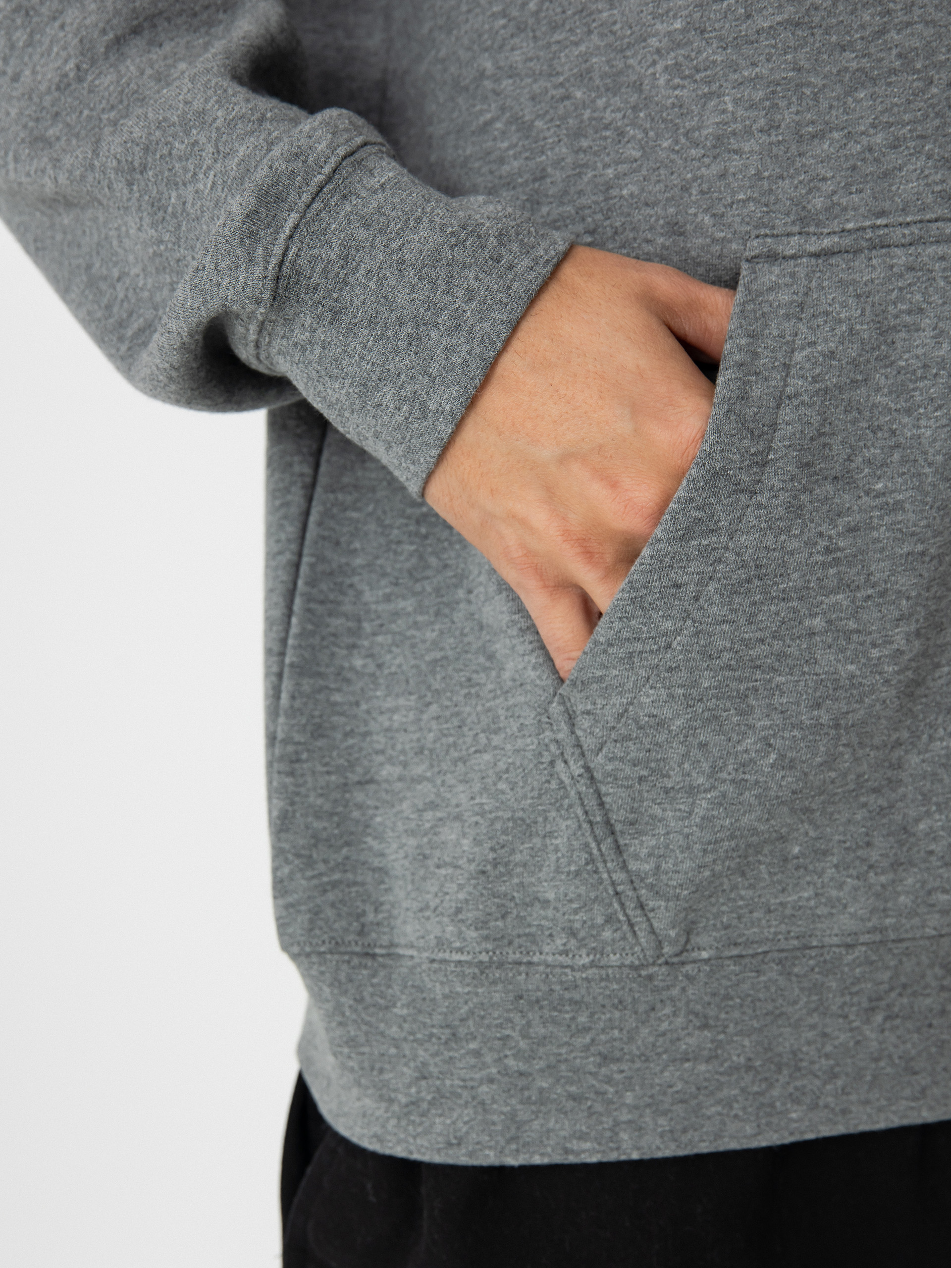 Mikina s kapucňou Fox X Kawasaki HD (heather graph)