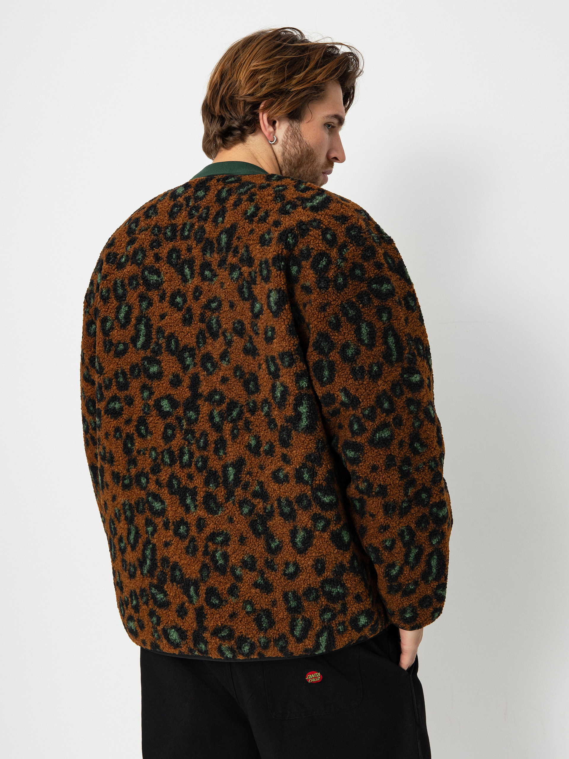Bunda Carhartt WIP Devin Liner (camo leo jacquard/tamarind/black)