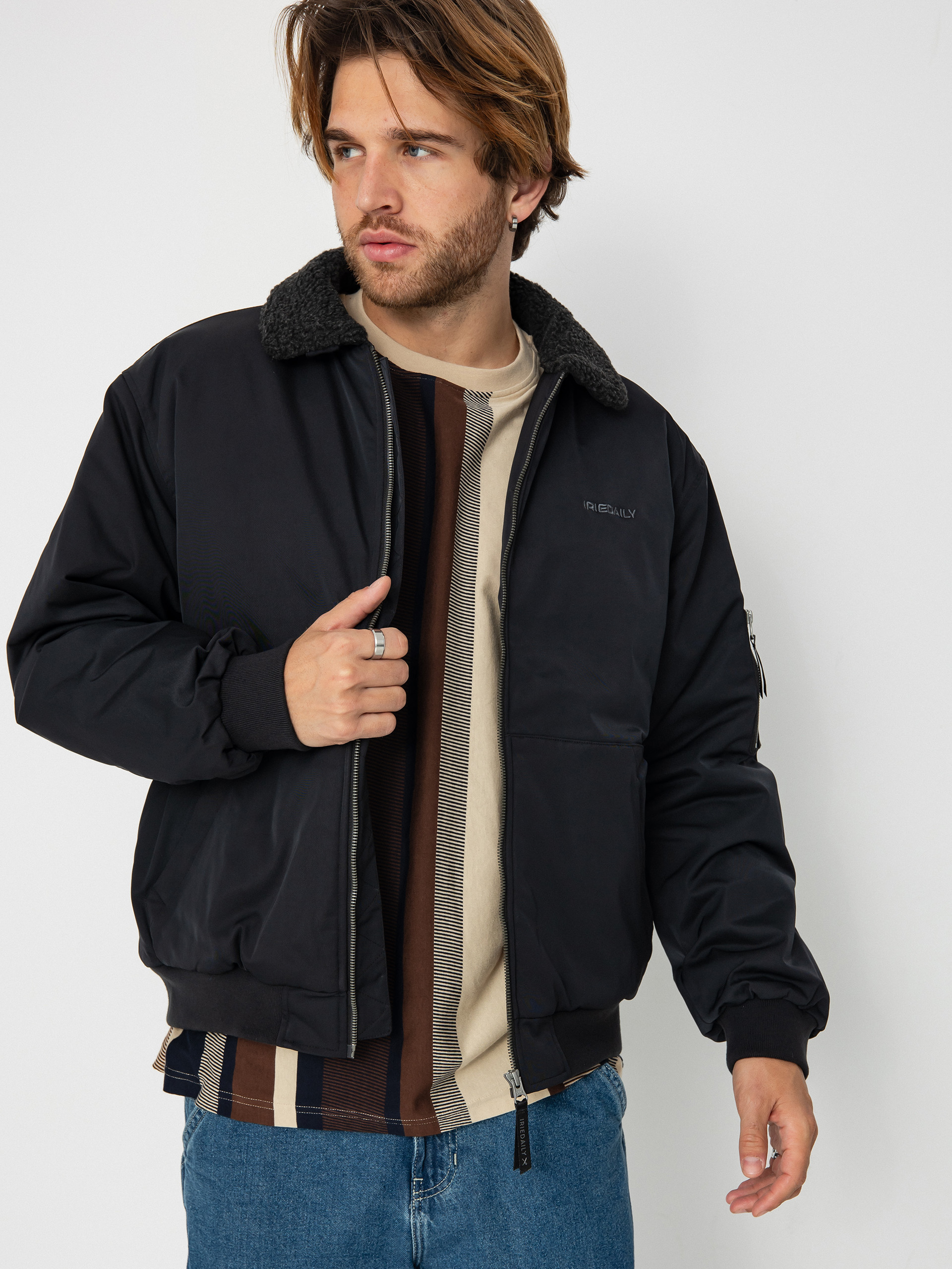 Bunda Iriedaily U Rope Pilot (black)