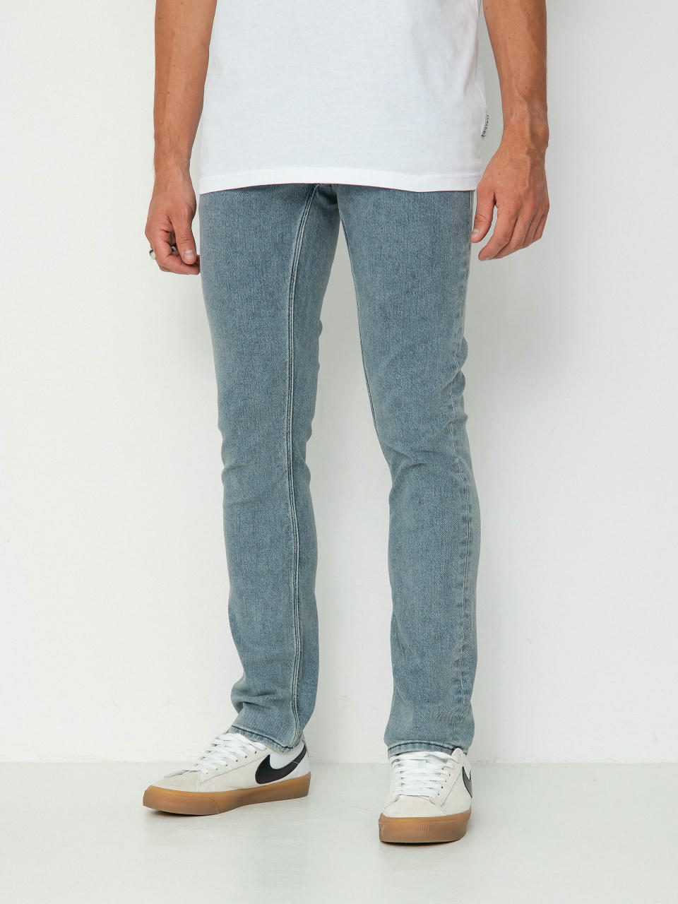 Nohavice Volcom Vorta Denim (ash blue)