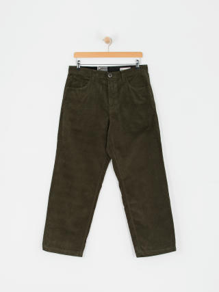 Nohavice Volcom Frickin Loose Tapered Cord (squadron green)