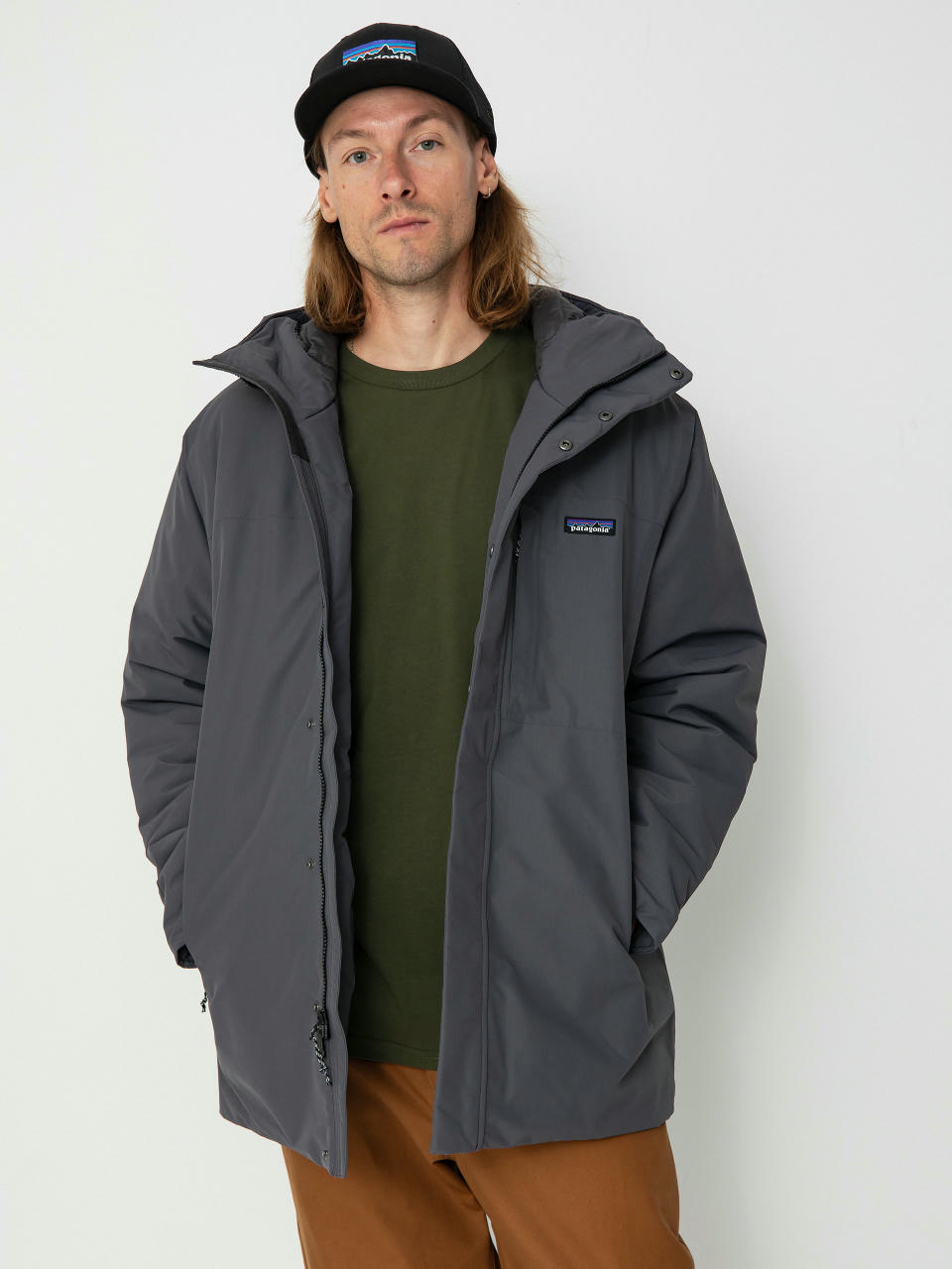 Bunda Patagonia Windshadow Parka (forge grey)