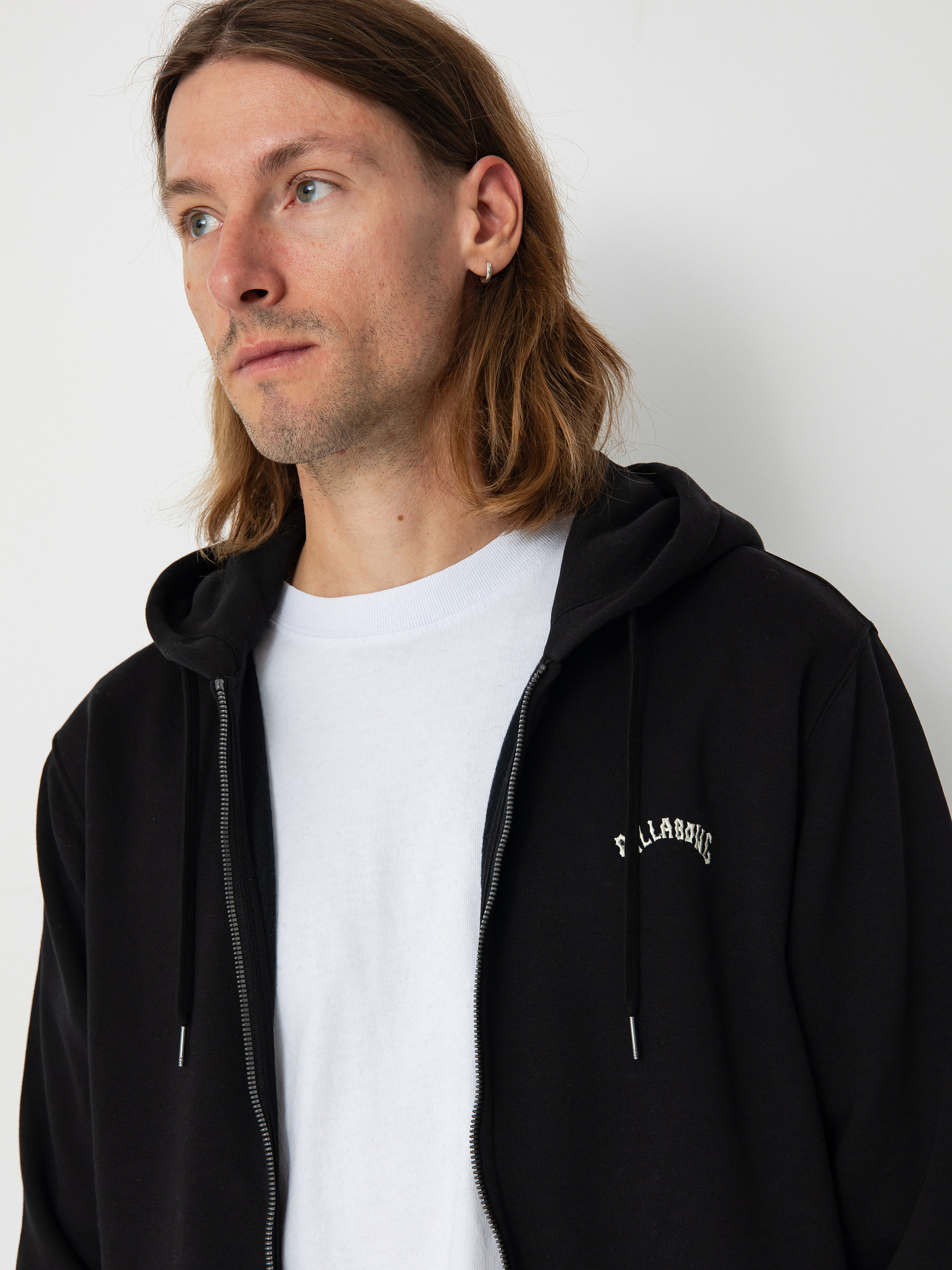 Mikina s kapucňou Billabong Arch ZHD (black)