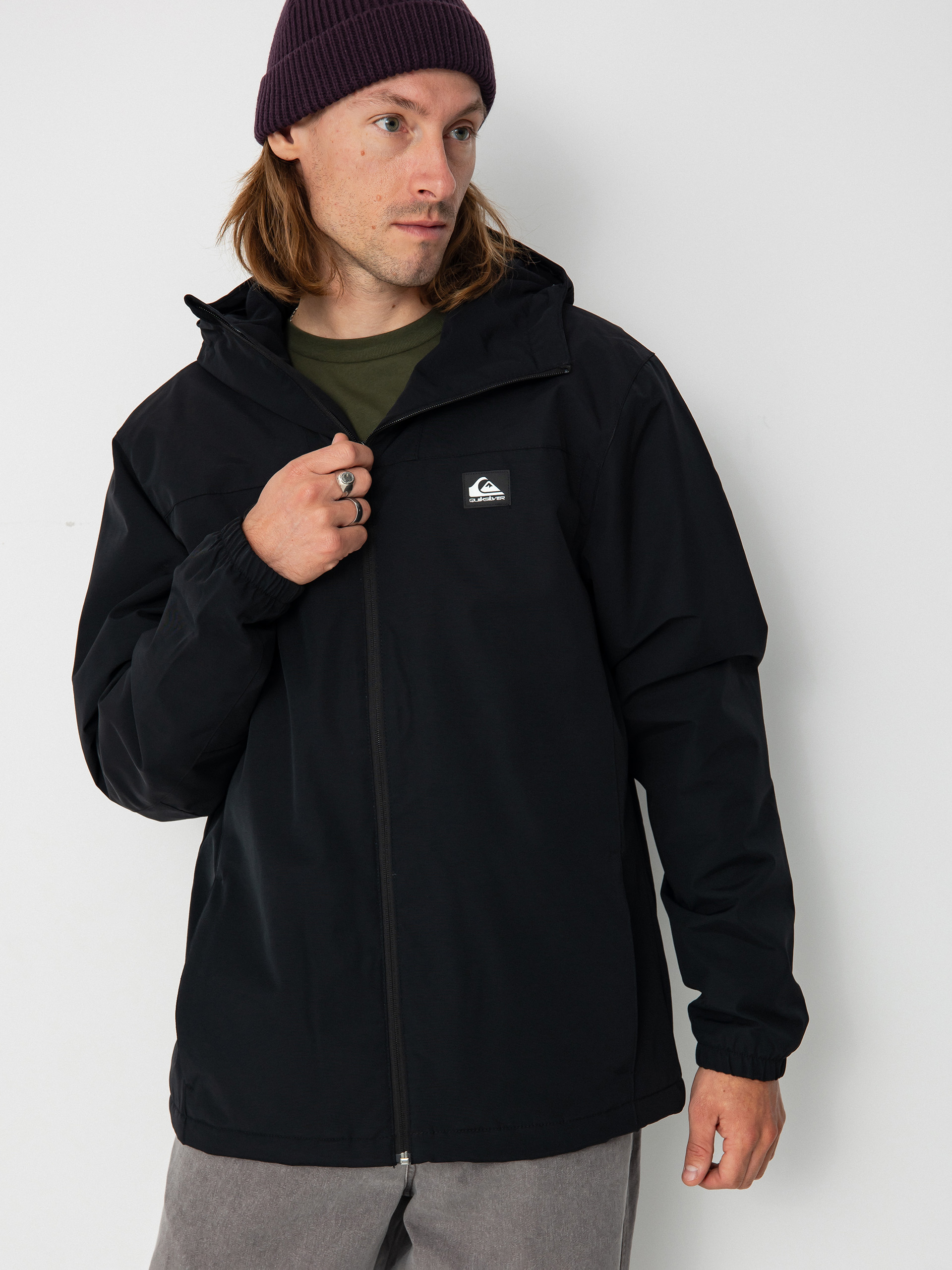 Bunda Quiksilver Overcast 3K Warm (black)