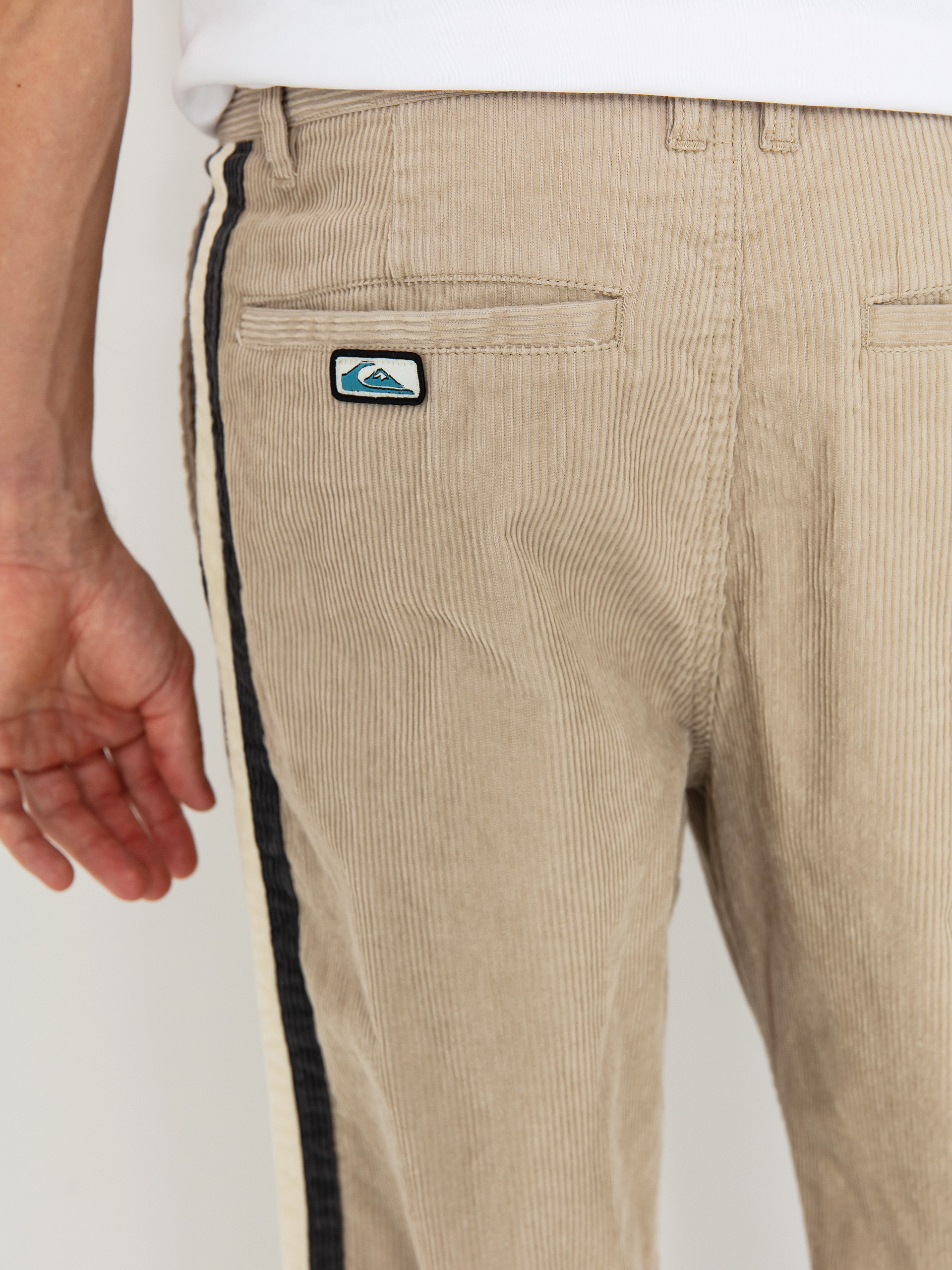 Nohavice Quiksilver Roller Line (plaza taupe)