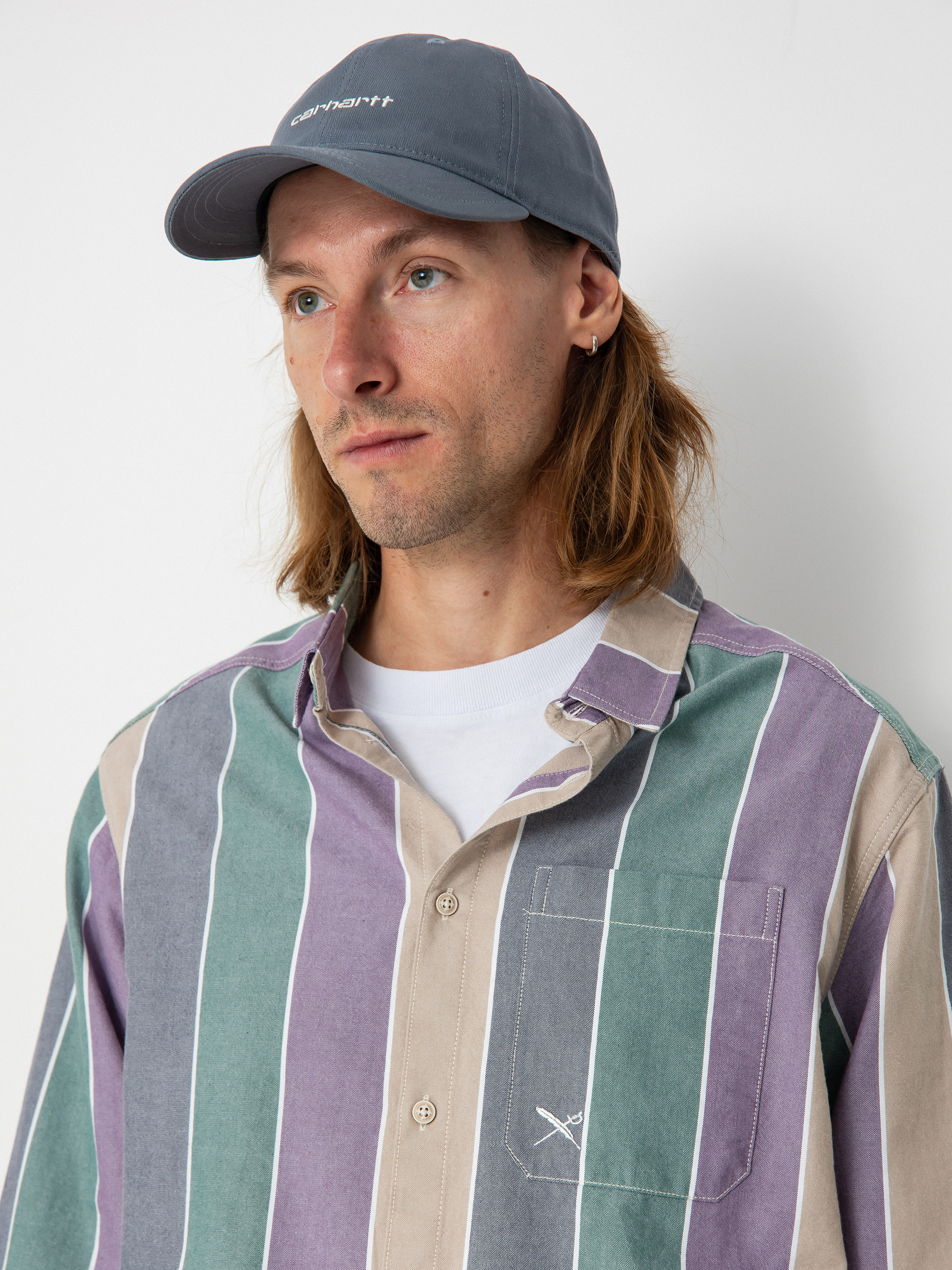 Košeľa Iriedaily Samuel Stripe (p. haze)