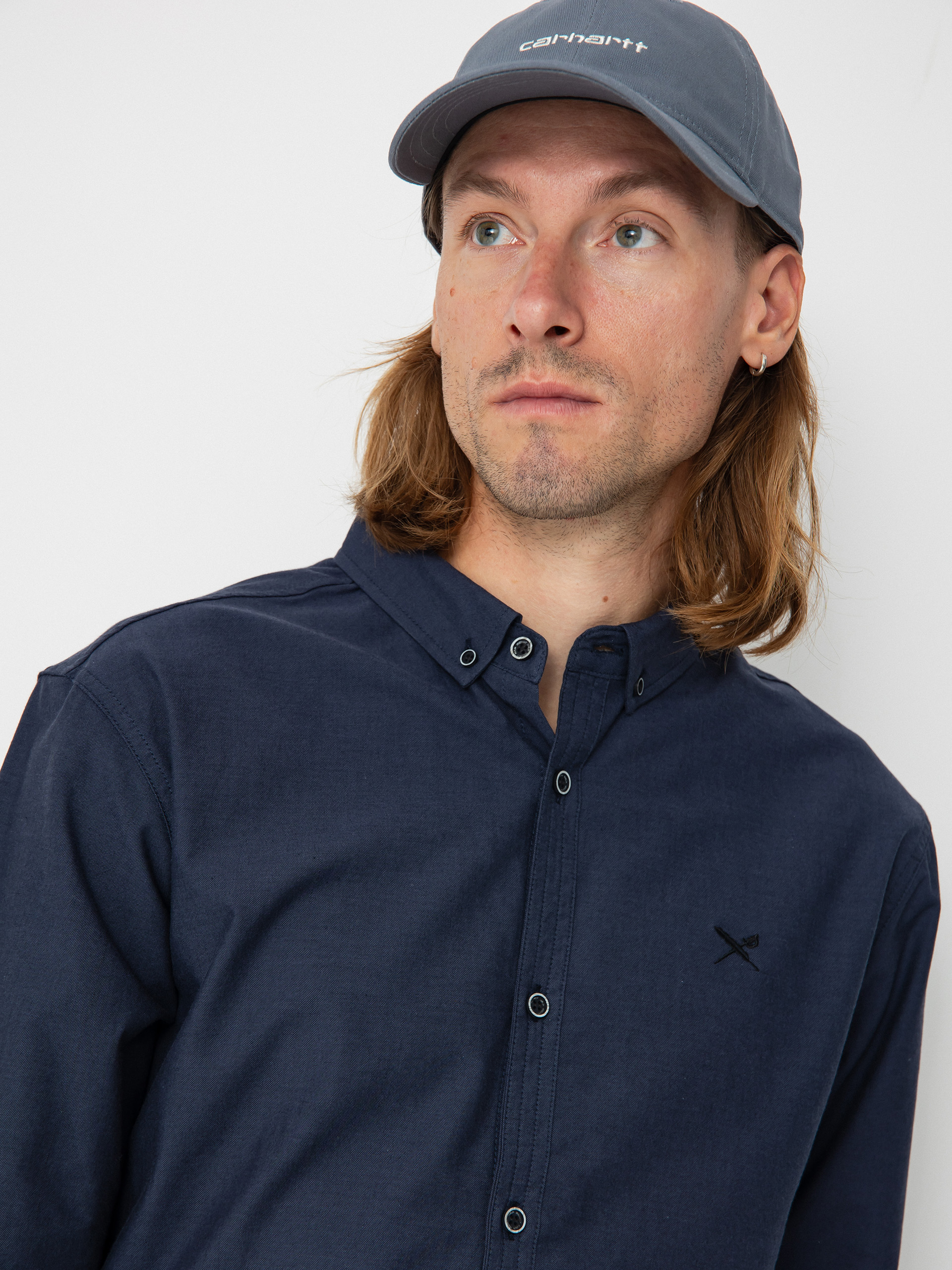 Košeľa Iriedaily Samuel (midnight)