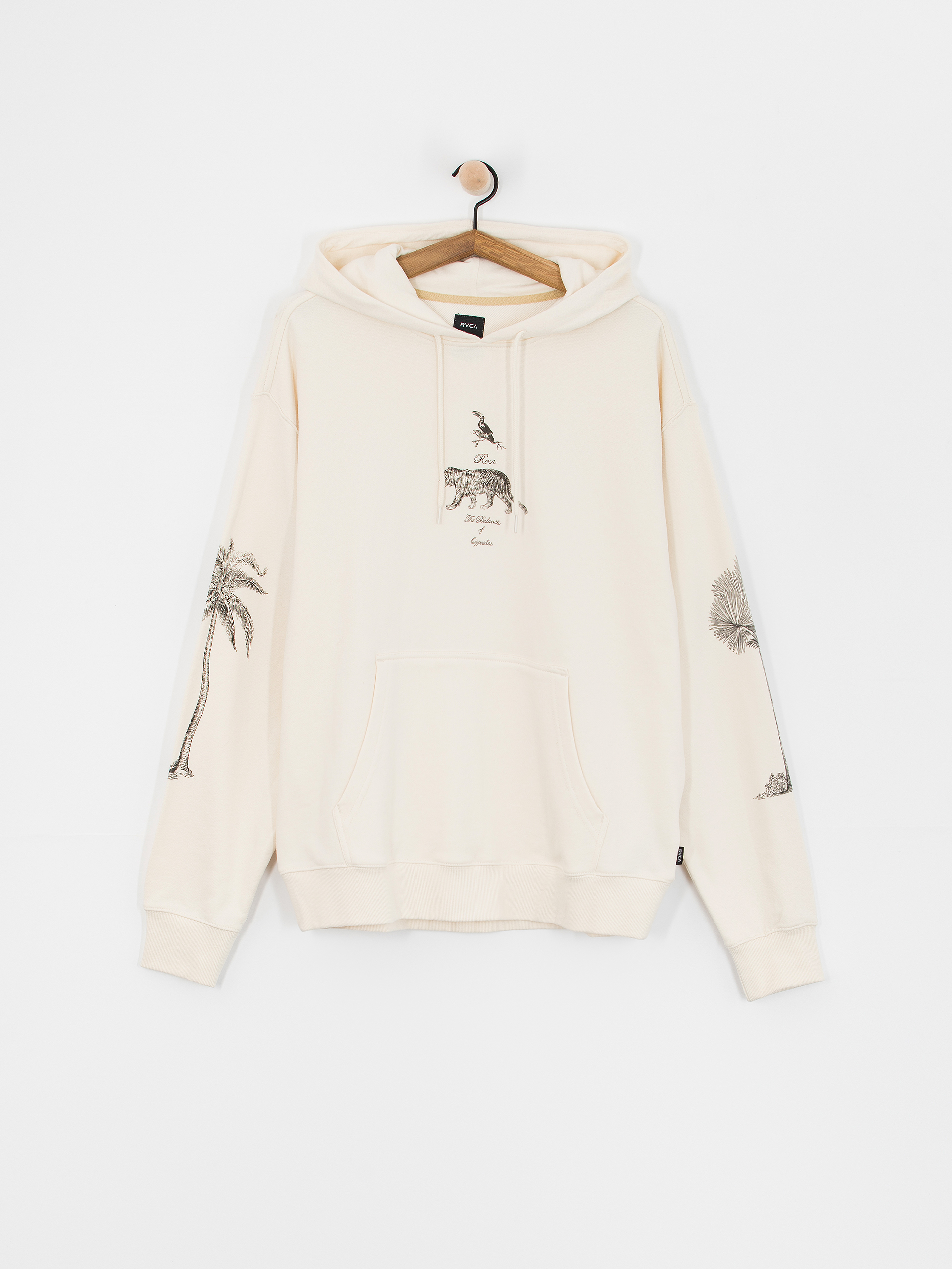 Mikina s kapucňou RVCA Tiger Style HD