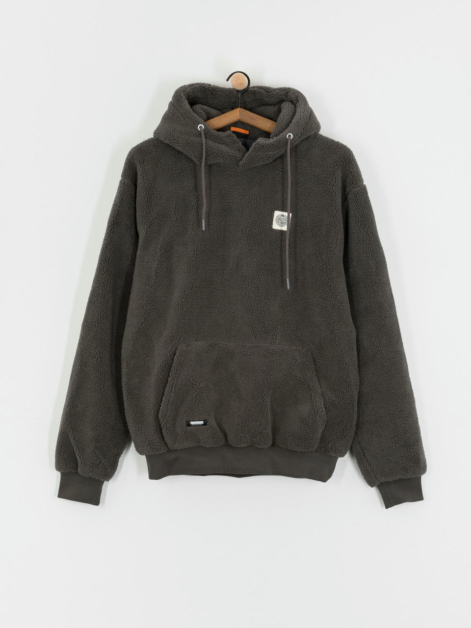 Bunda MassDnm Patch Teddy Hoody (grey)