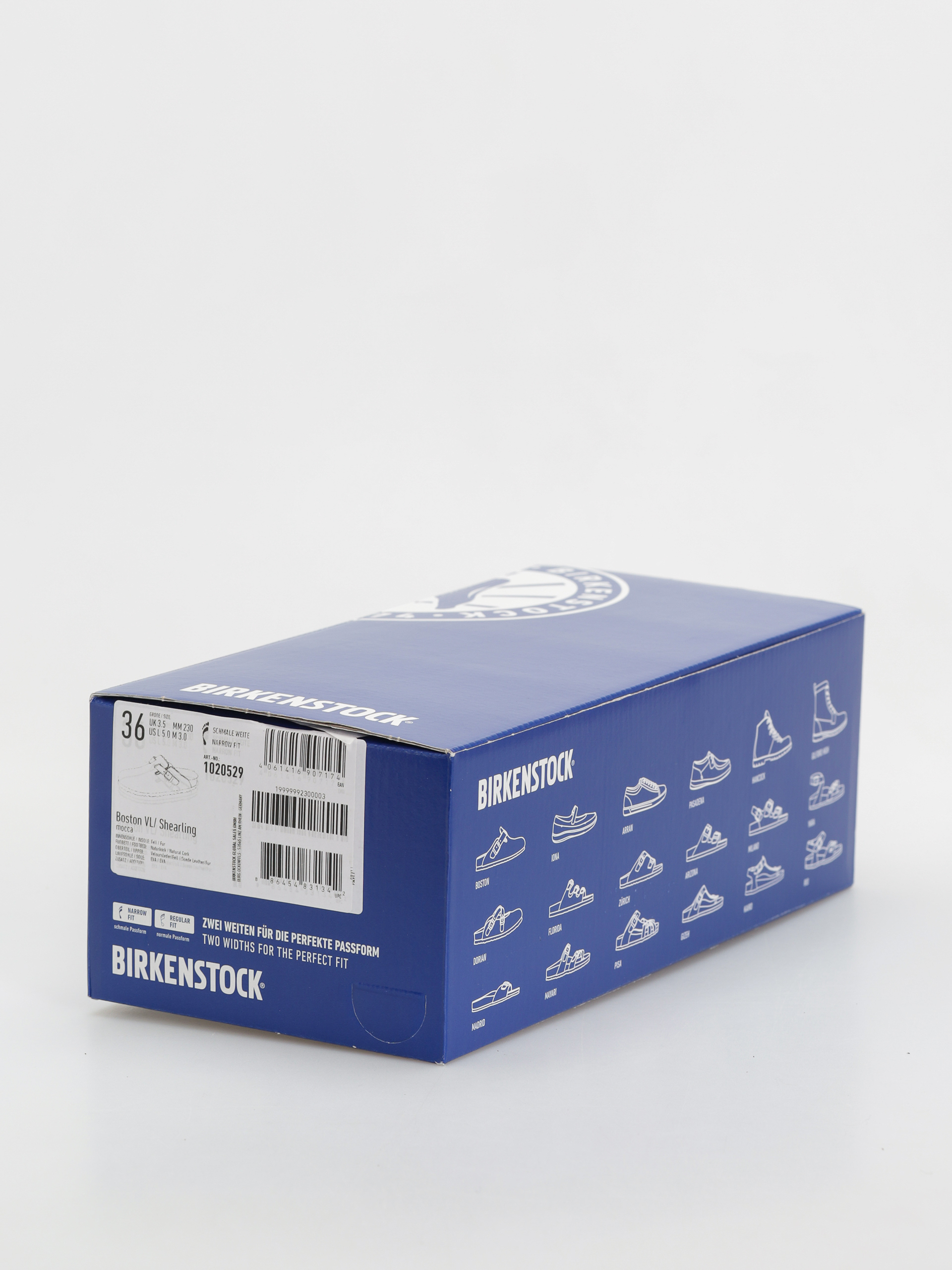 Šľapky Birkenstock Boston Shearling Suede Leather Fur Narrow Wmn (mocha)