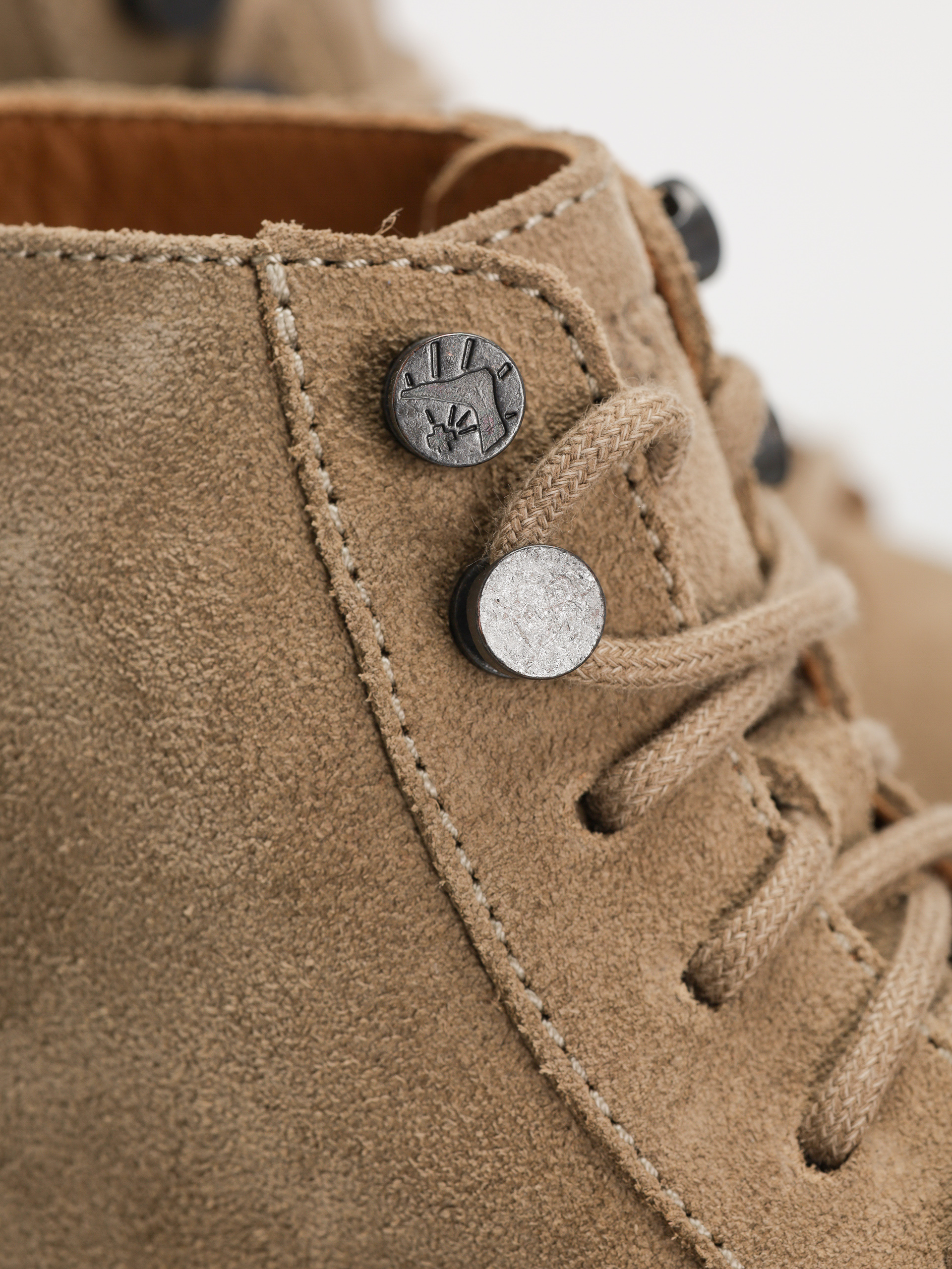 Topánky Birkenstock Highwood Lace Mid Suede Leather Narrow Wmn (taupe)