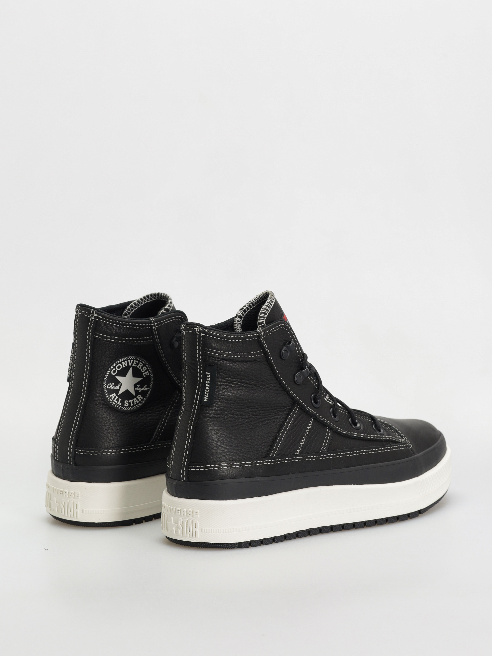 Topánky Converse Chuck Taylor All Star Equip Waterproof (black/black/vintage white)