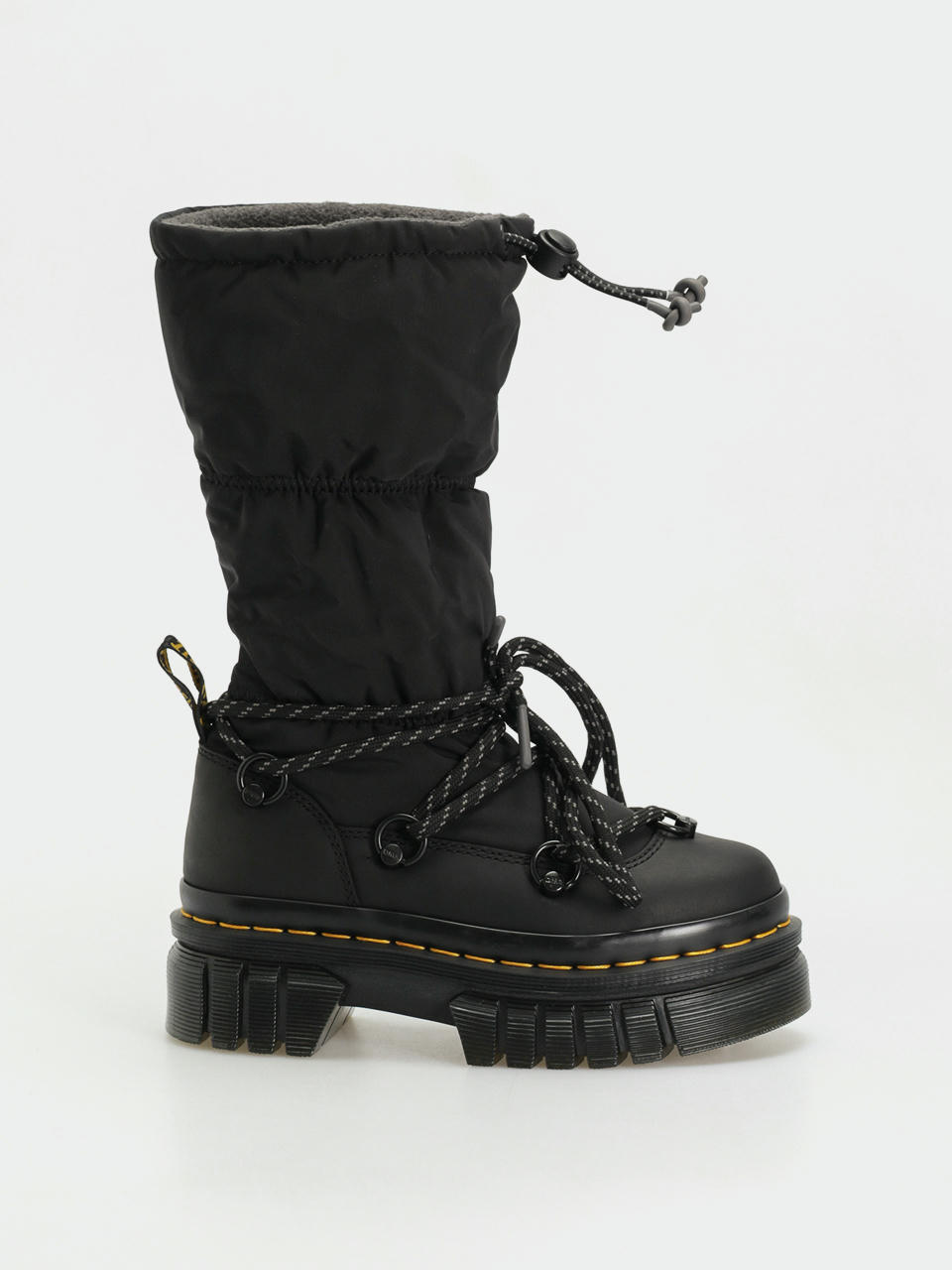 Topánky Dr. Martens Audrick Padded Hi Wmn (black snowplow wp/soft poly)