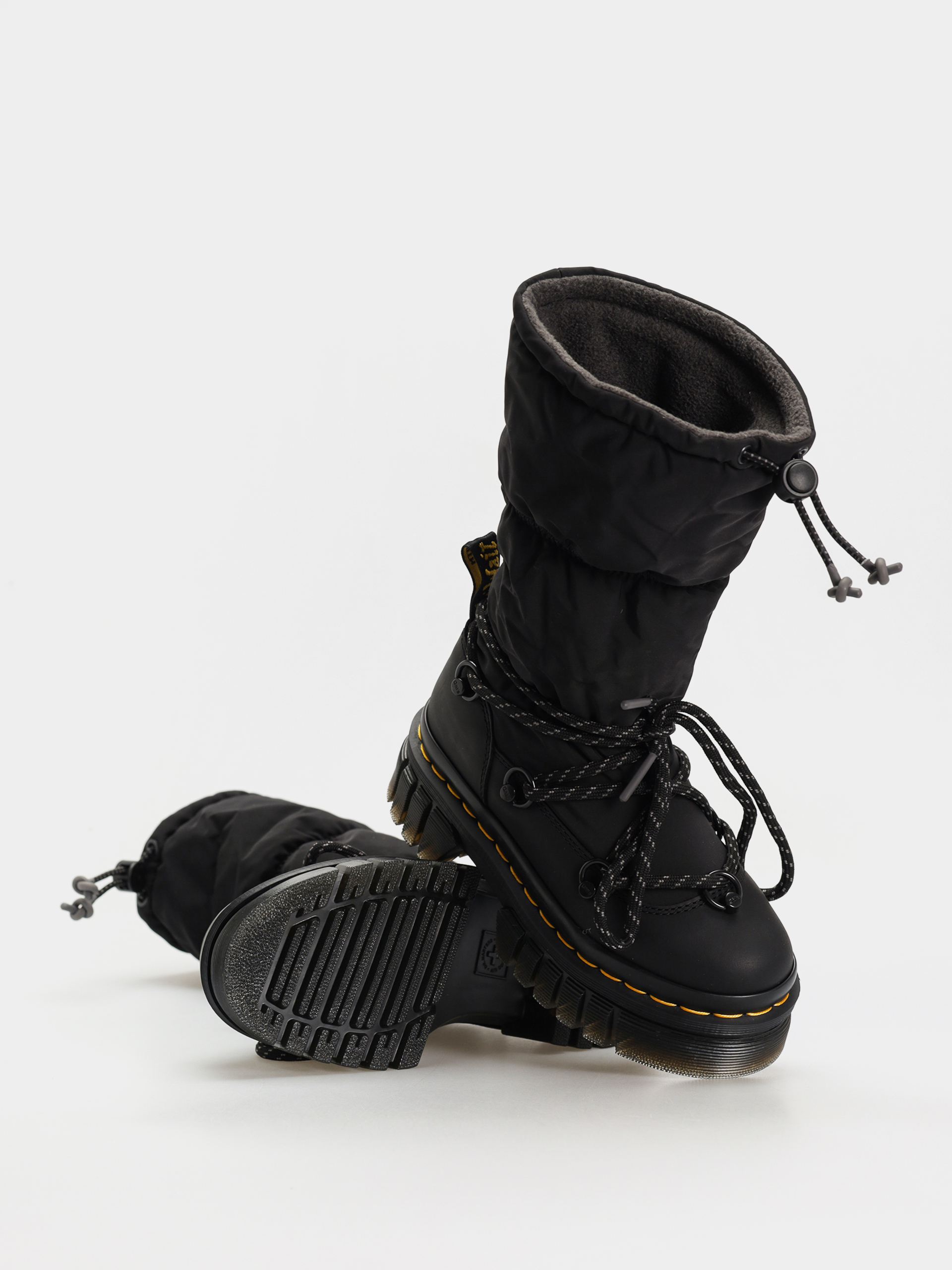 Topánky Dr. Martens Audrick Padded Hi Wmn (black snowplow wp/soft poly)