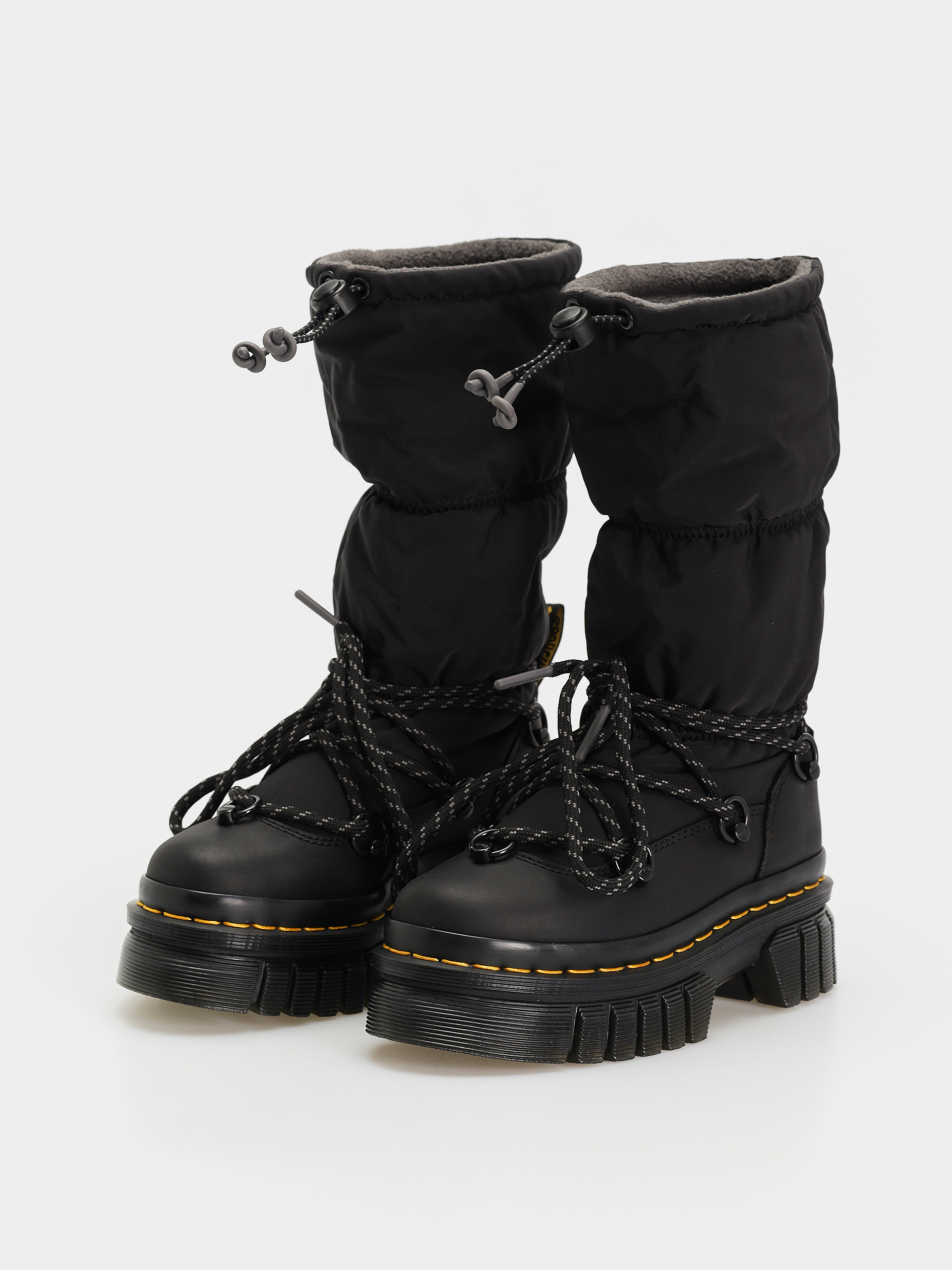 Topánky Dr. Martens Audrick Padded Hi Wmn (black snowplow wp/soft poly)