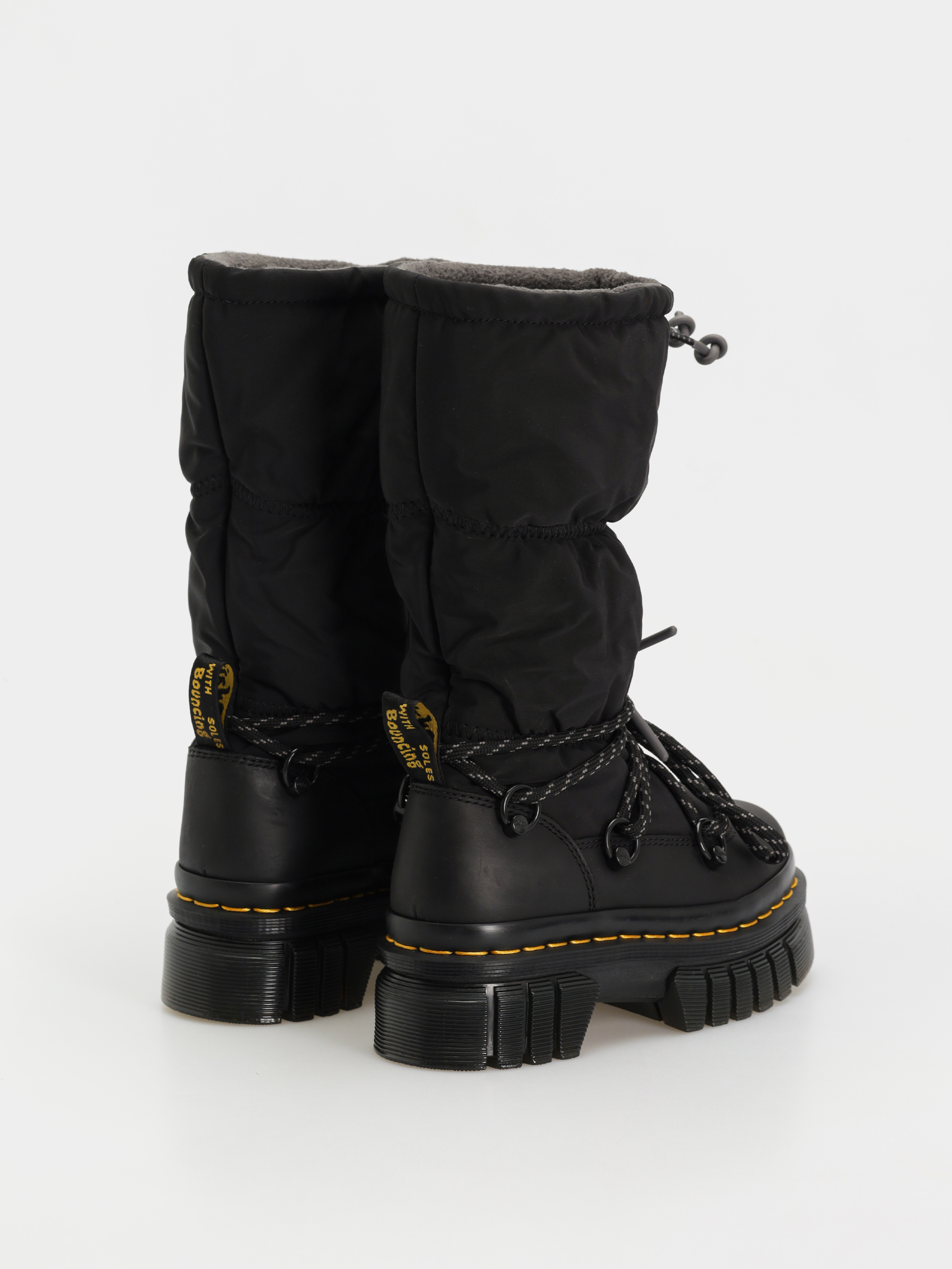 Topánky Dr. Martens Audrick Padded Hi Wmn (black snowplow wp/soft poly)
