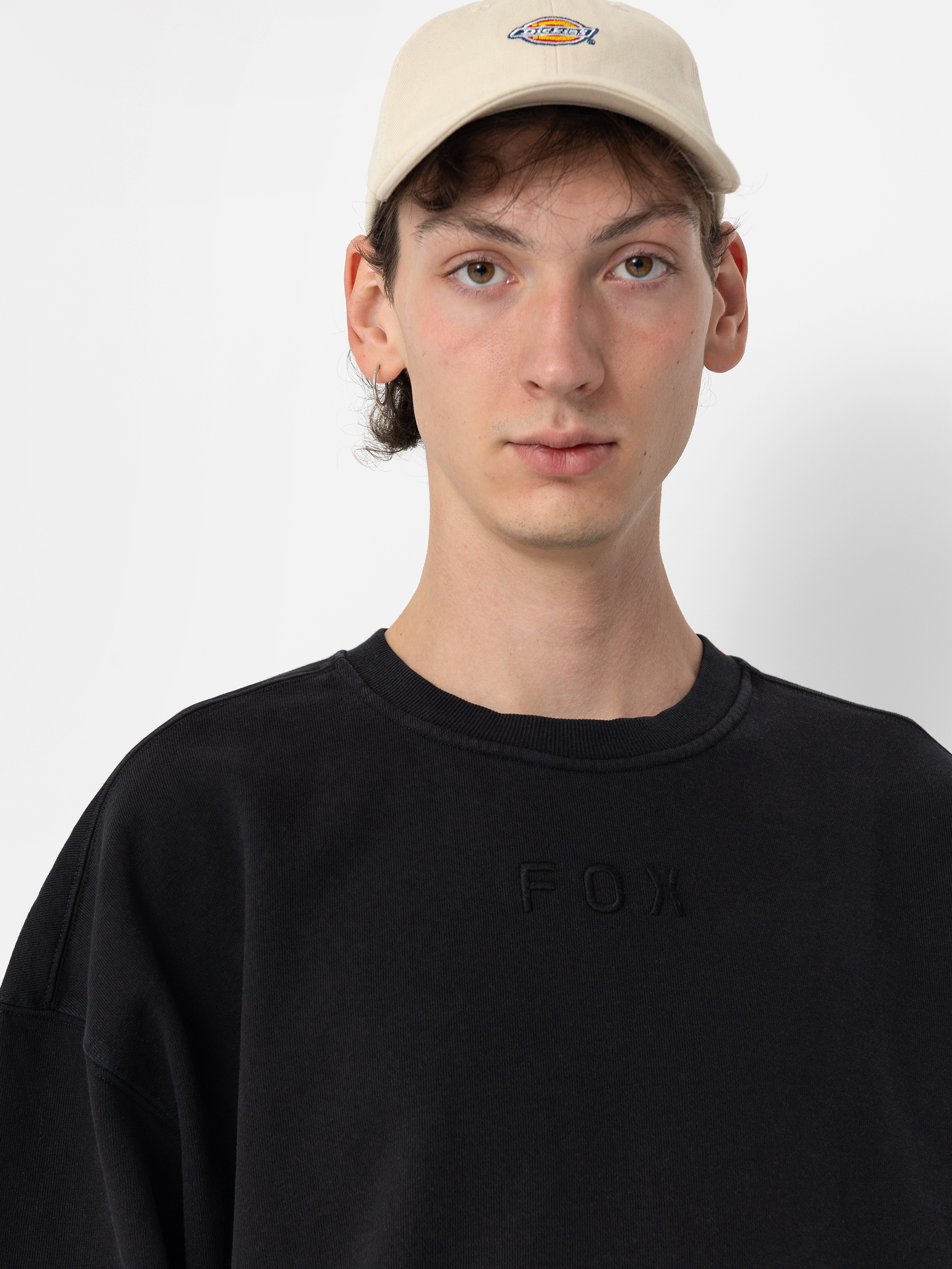 Mikina Fox Wordmark (black)