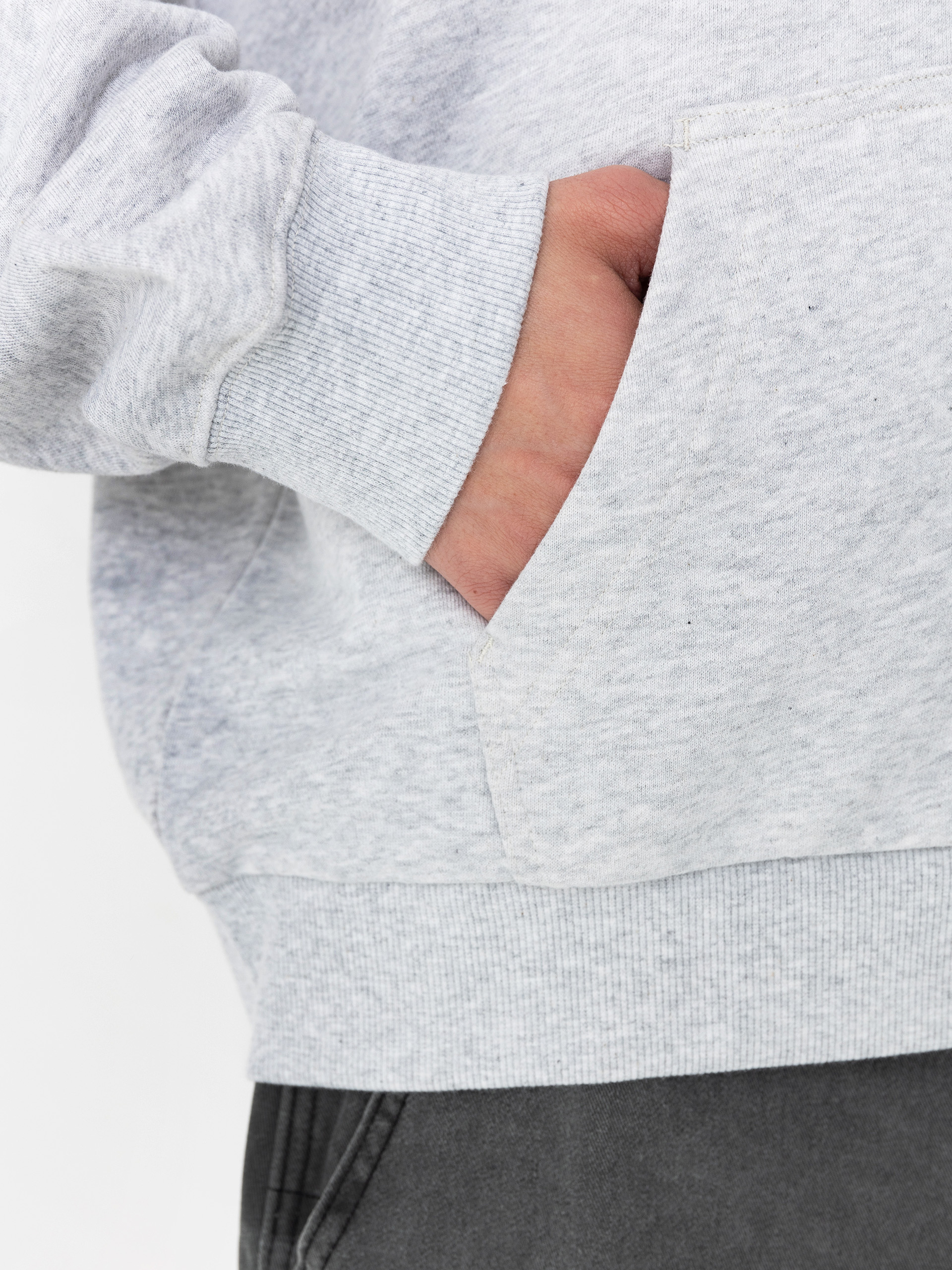 Mikina s kapucňou Gramicci Liberty HD (grey heather)