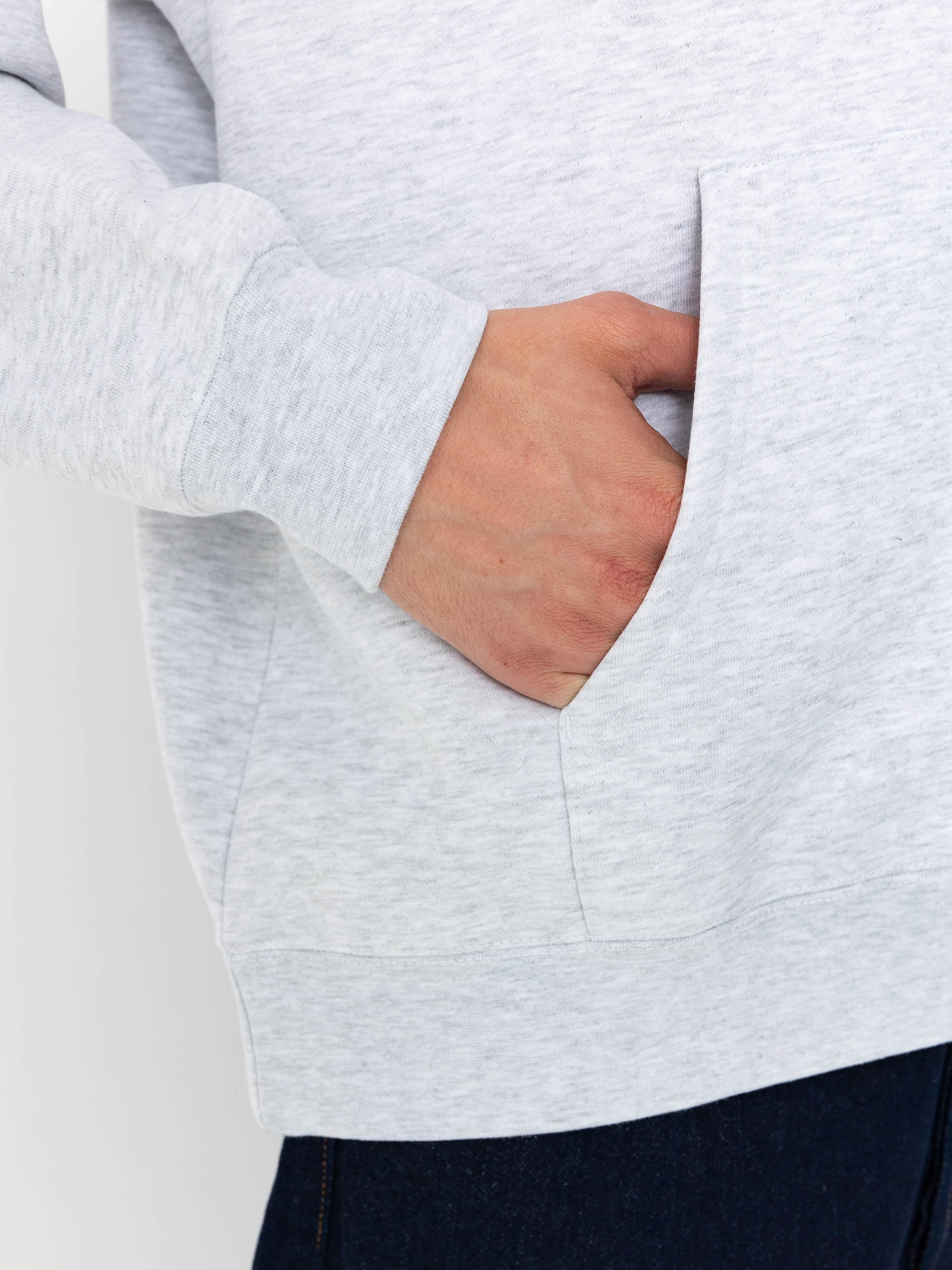 Mikina s kapucňou OBEY Rhythm HD (ash grey)