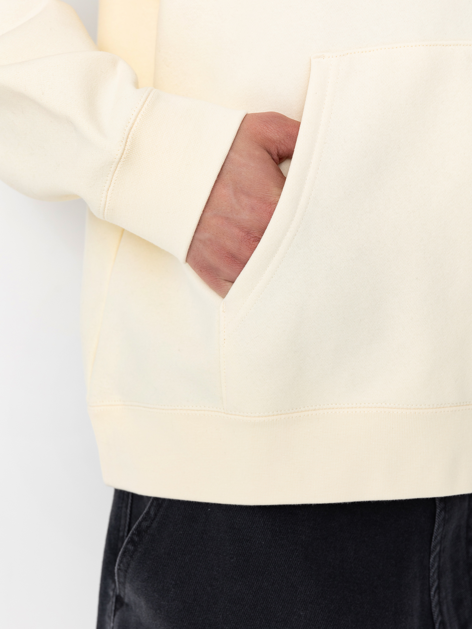 Mikina s kapucňou OBEY Bubble HD (unbleached)