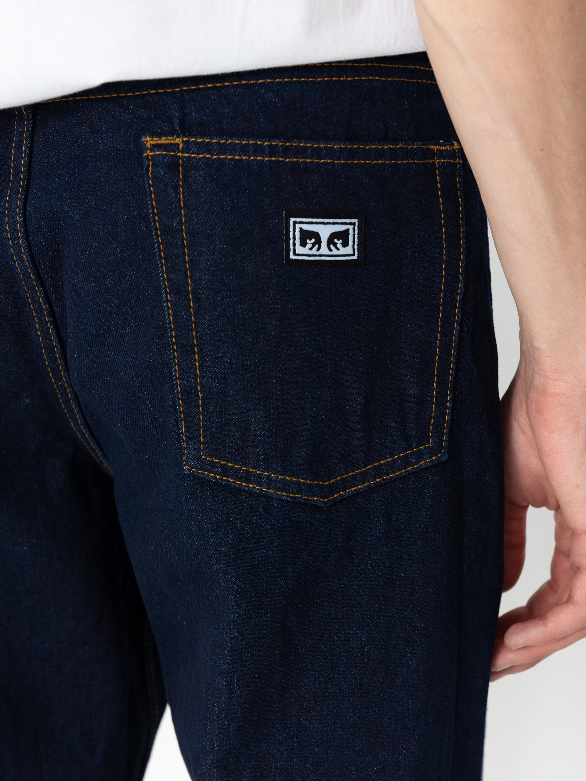 Nohavice OBEY Hardwork Denim (rinse)
