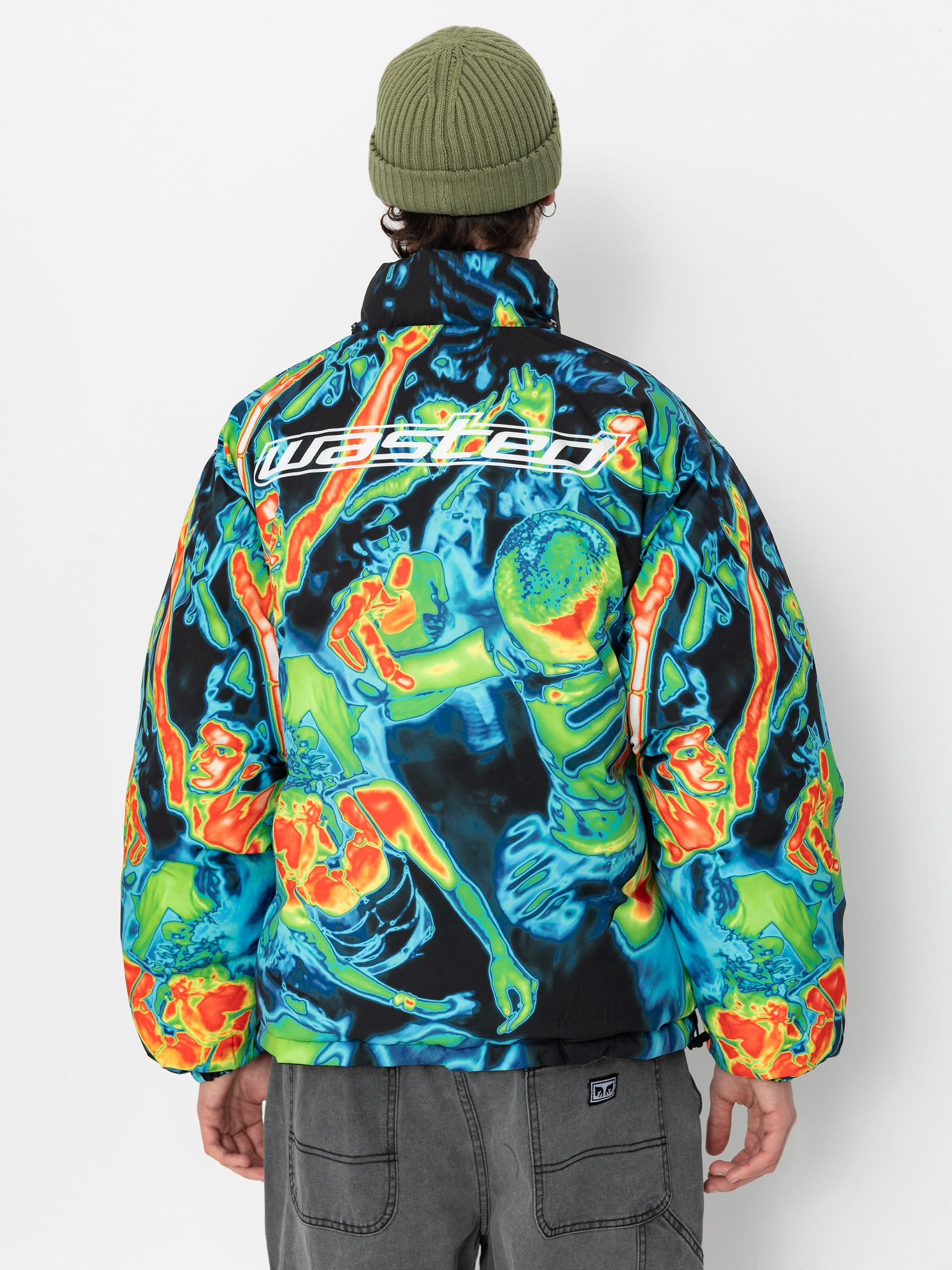 Bunda Wasted Paris Fusion Puffer (black)