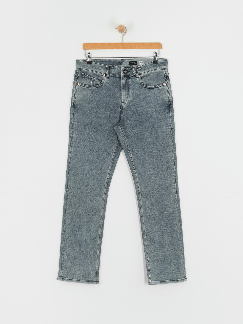 Nohavice Volcom Solver Denim (ash blue)