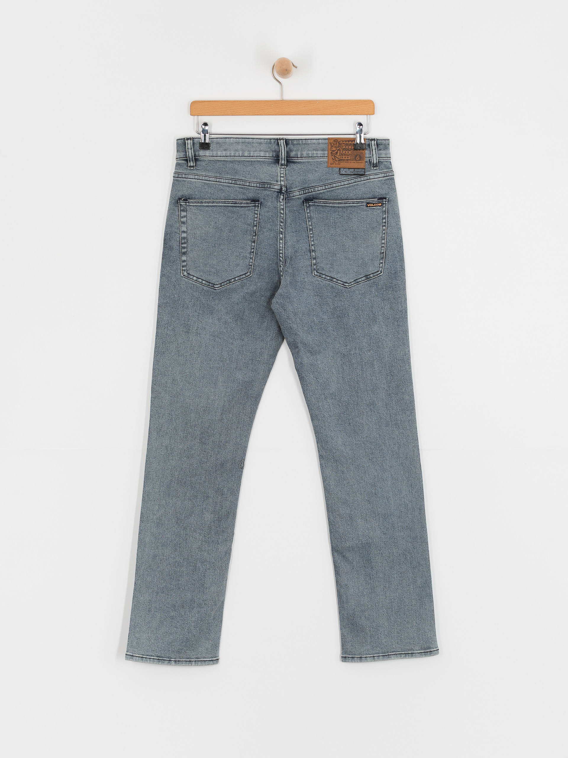 Nohavice Volcom Solver Denim (ash blue)
