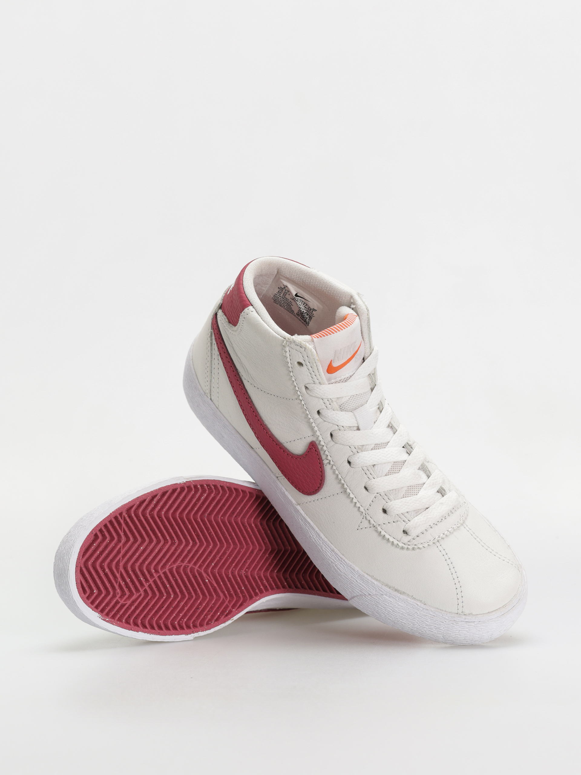 Topánky Nike SB Bruin Hi Iso Wmn (white/sweet beet white sweet beet)