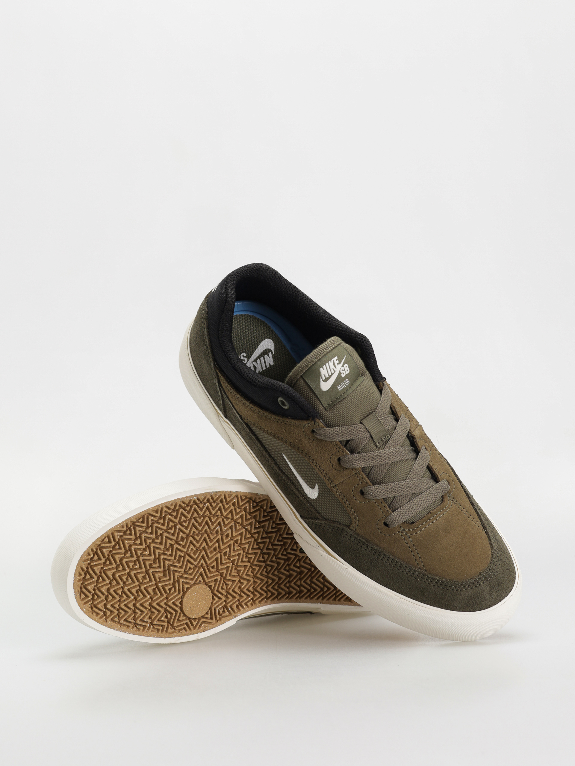 Topánky Nike SB Malor (medium olive/sail cargo khaki black)