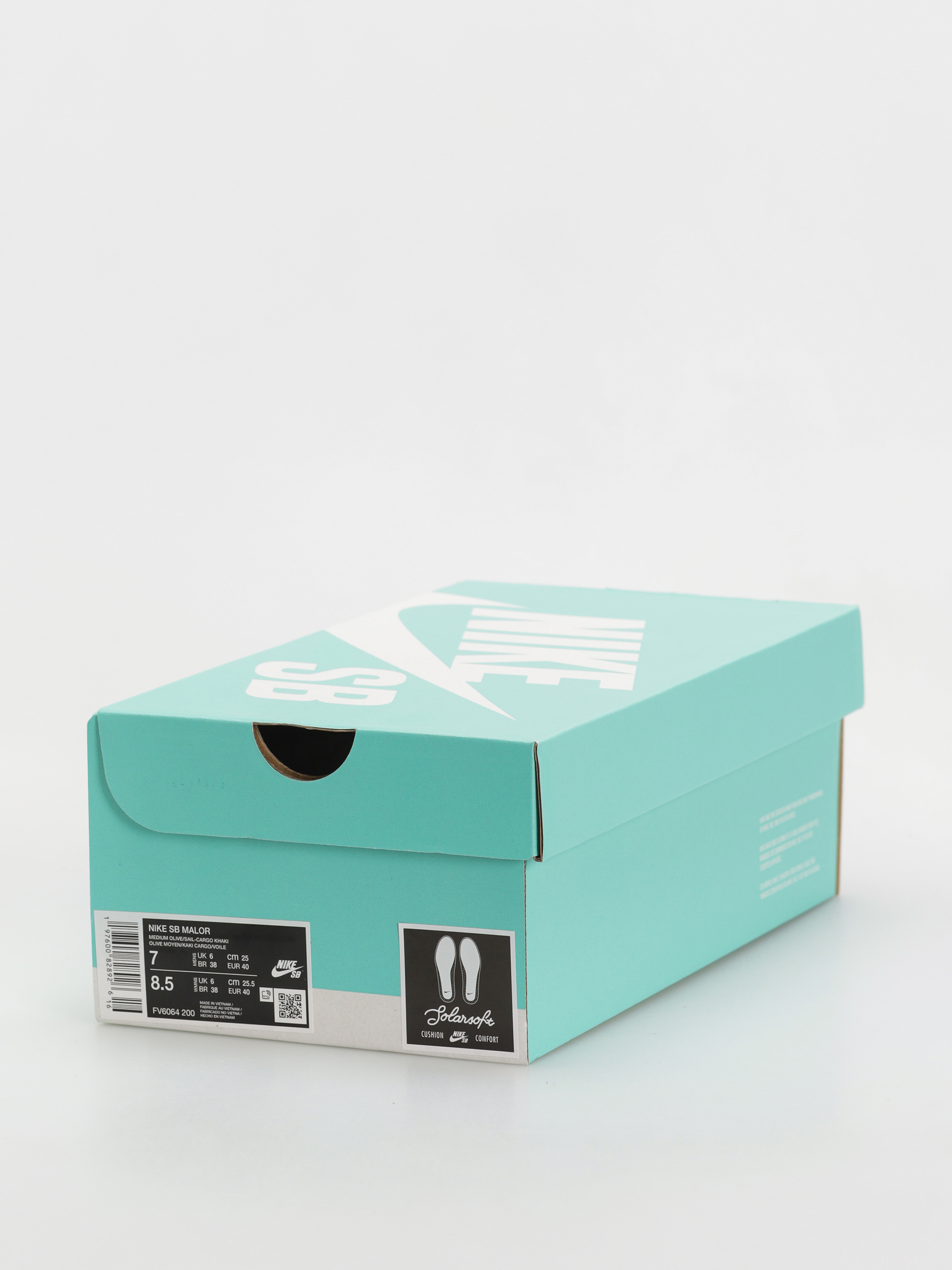 Topánky Nike SB Malor (medium olive/sail cargo khaki black)