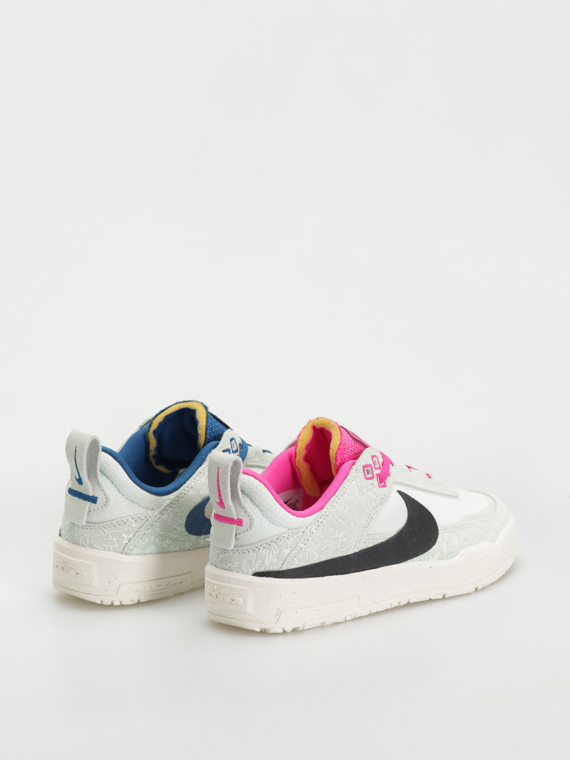 Topánky Nike SB Day One SE JR (sail/black barely green fierce pink)