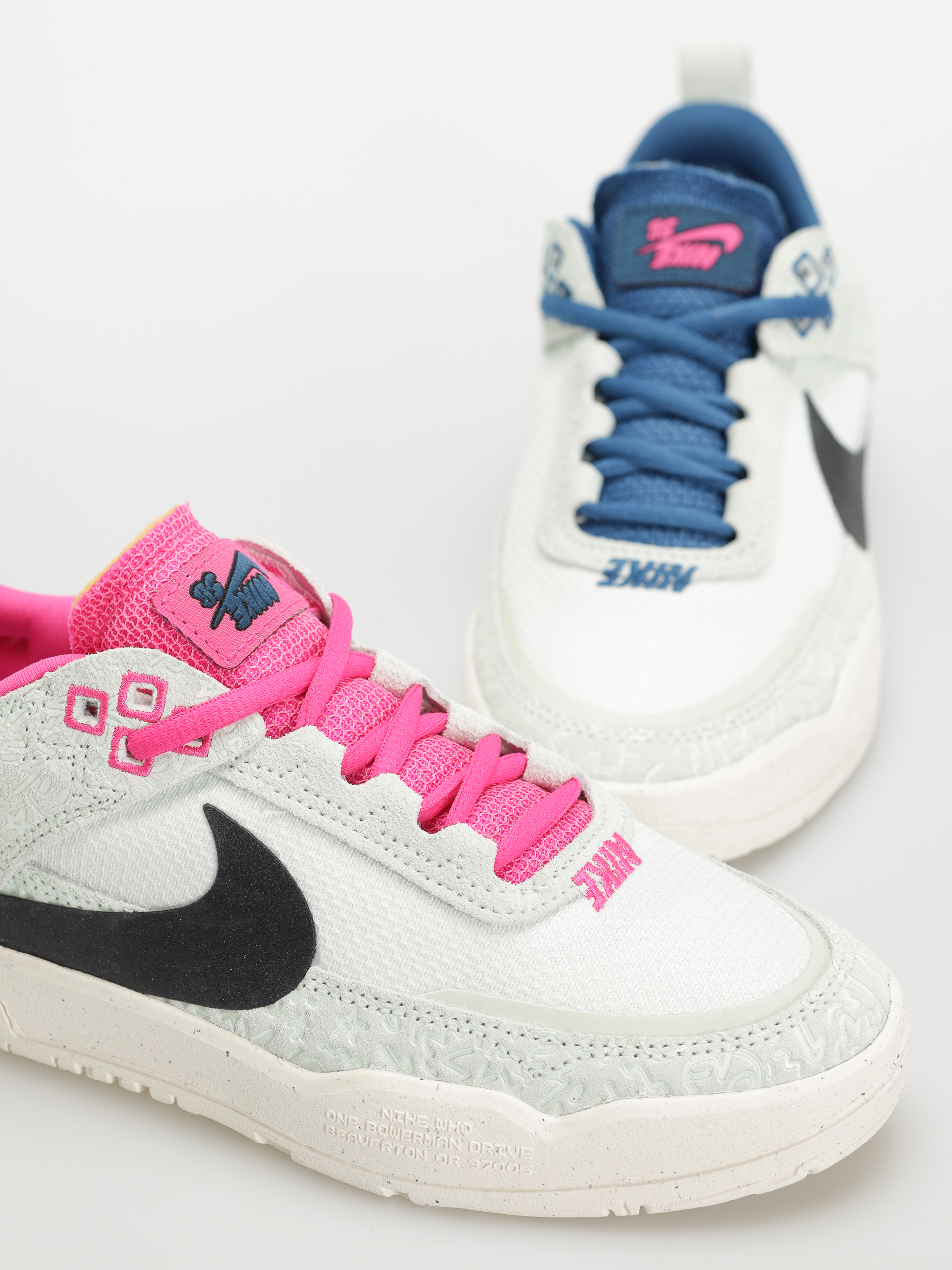 Topánky Nike SB Day One SE JR (sail/black barely green fierce pink)