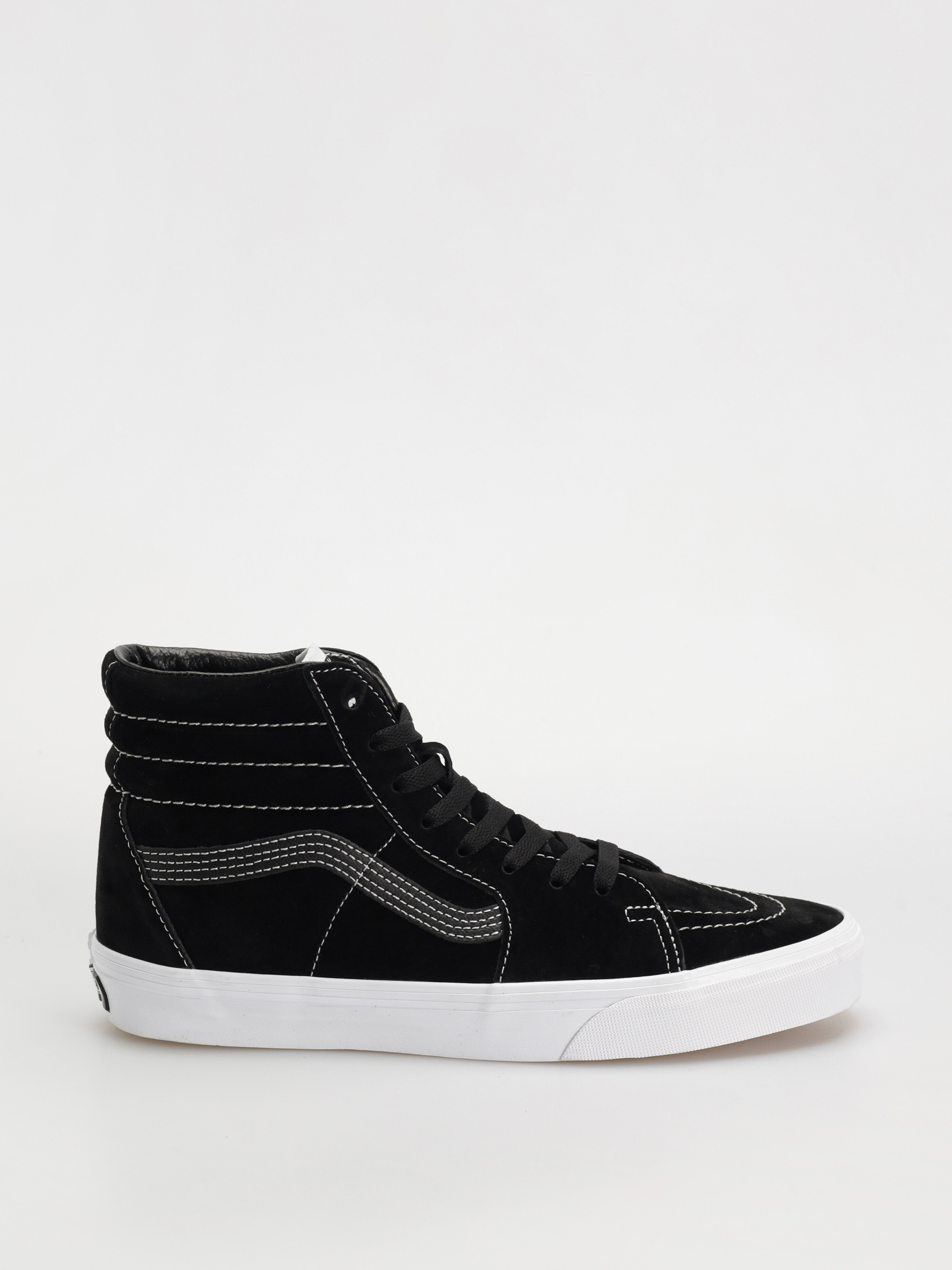 Topánky Vans Sk8 Hi (pig suede black)