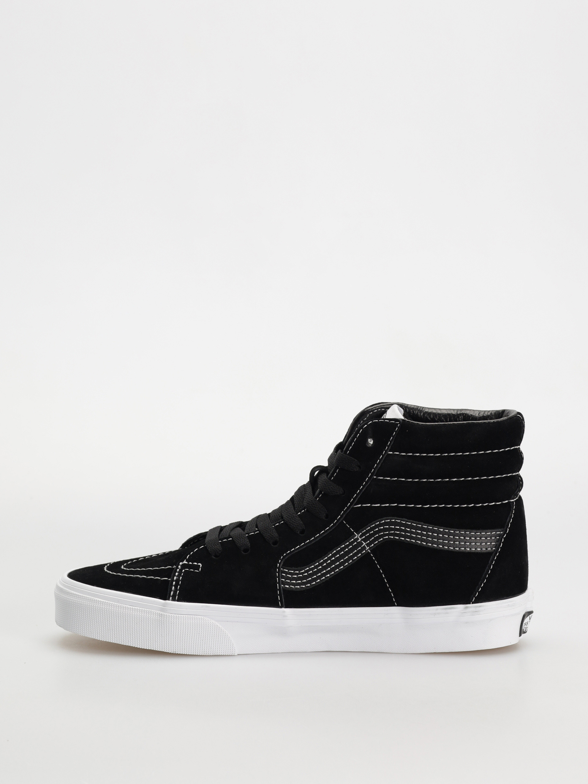 Topánky Vans Sk8 Hi (pig suede black)
