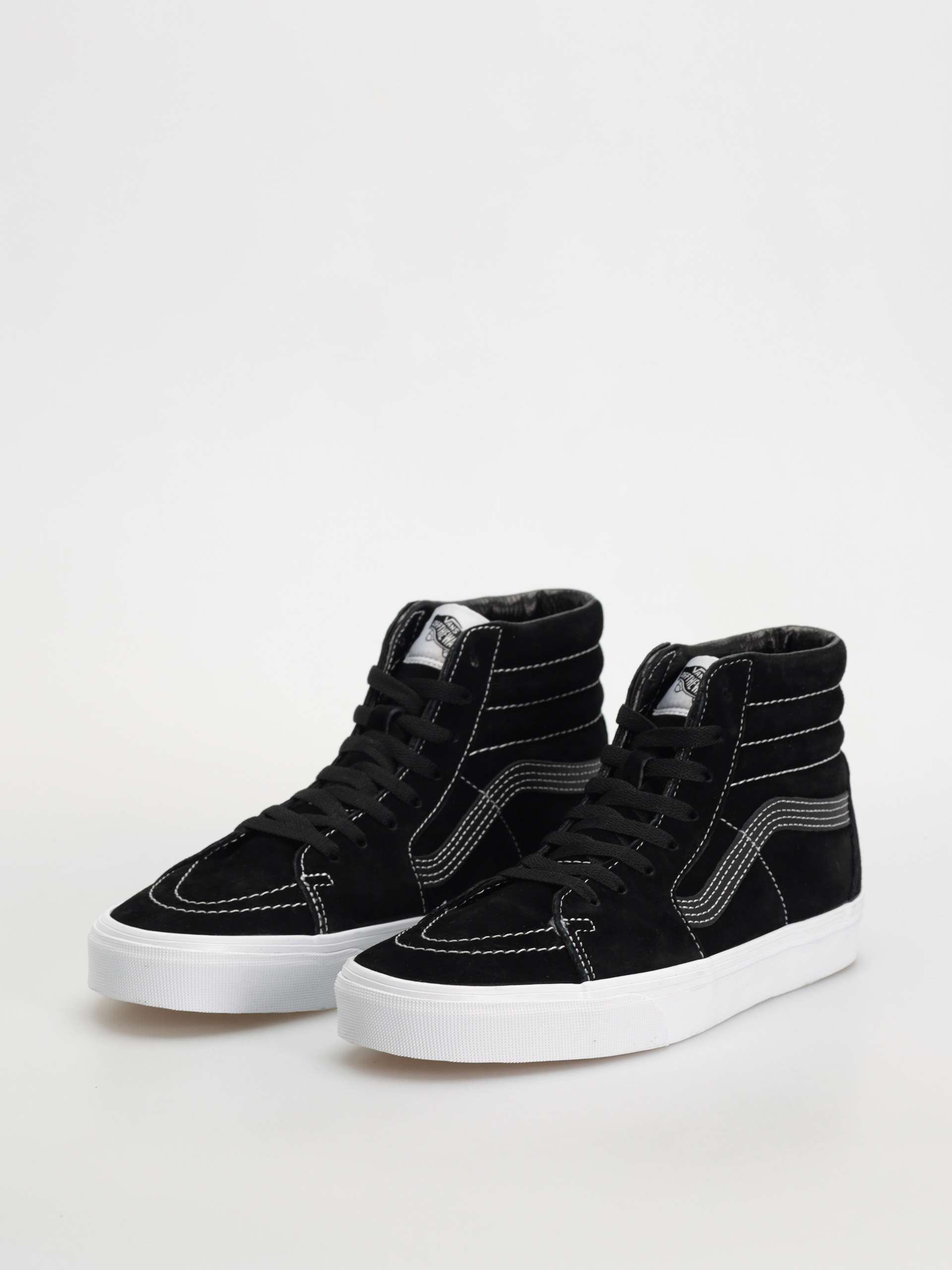Topánky Vans Sk8 Hi (pig suede black)