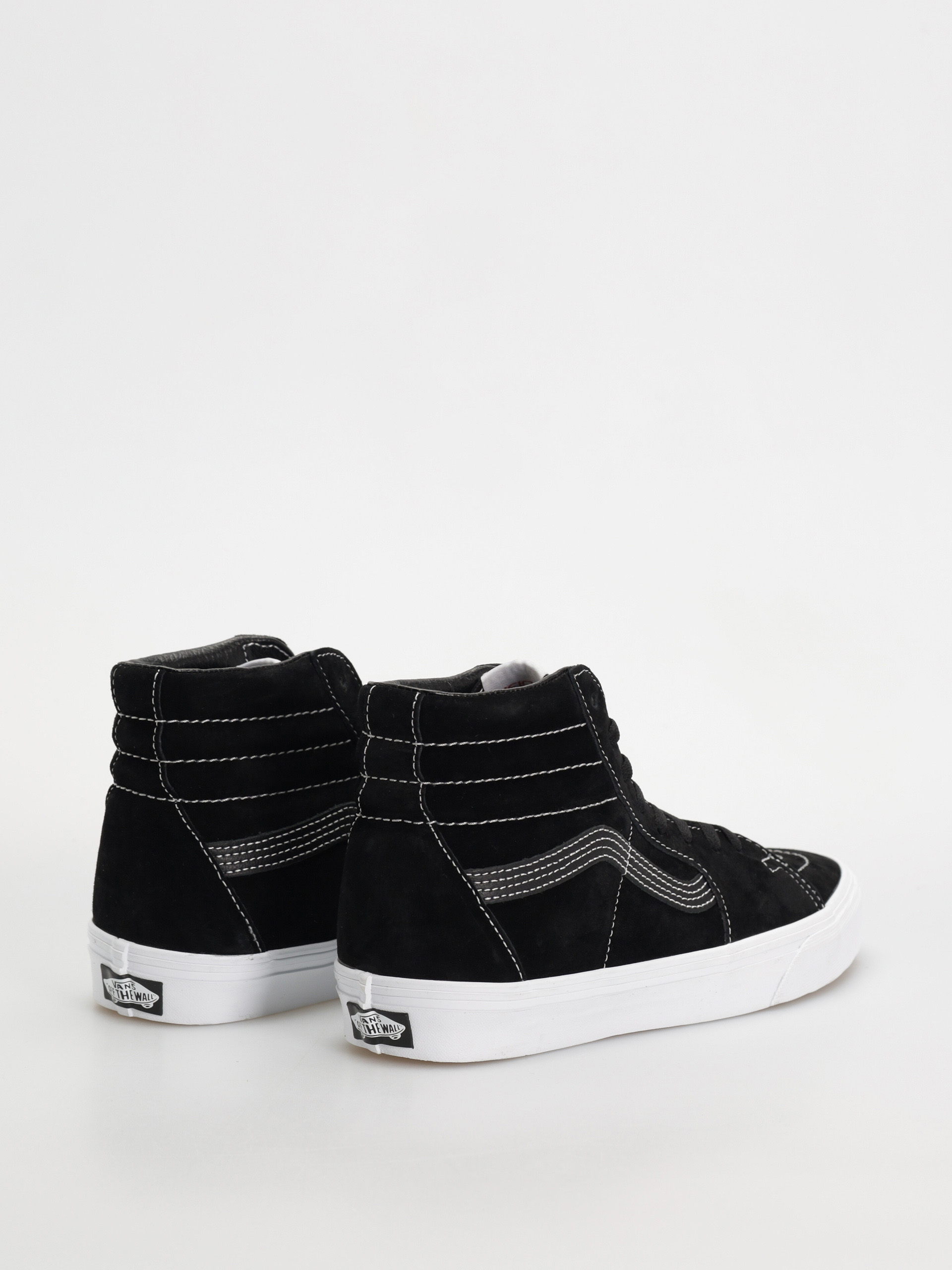 Topánky Vans Sk8 Hi (pig suede black)