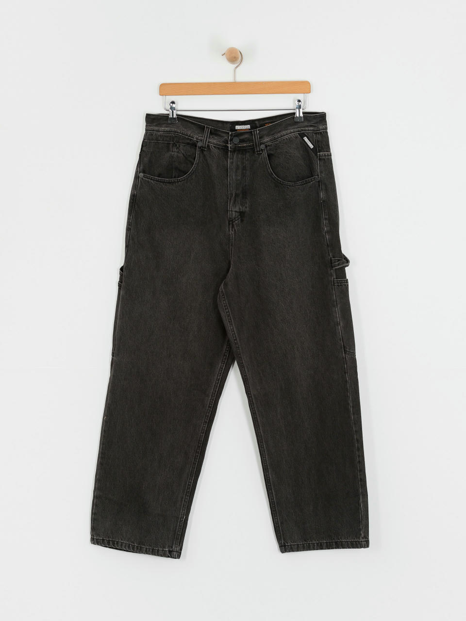 Nohavice MassDnm Jeans Prospect (black washed)