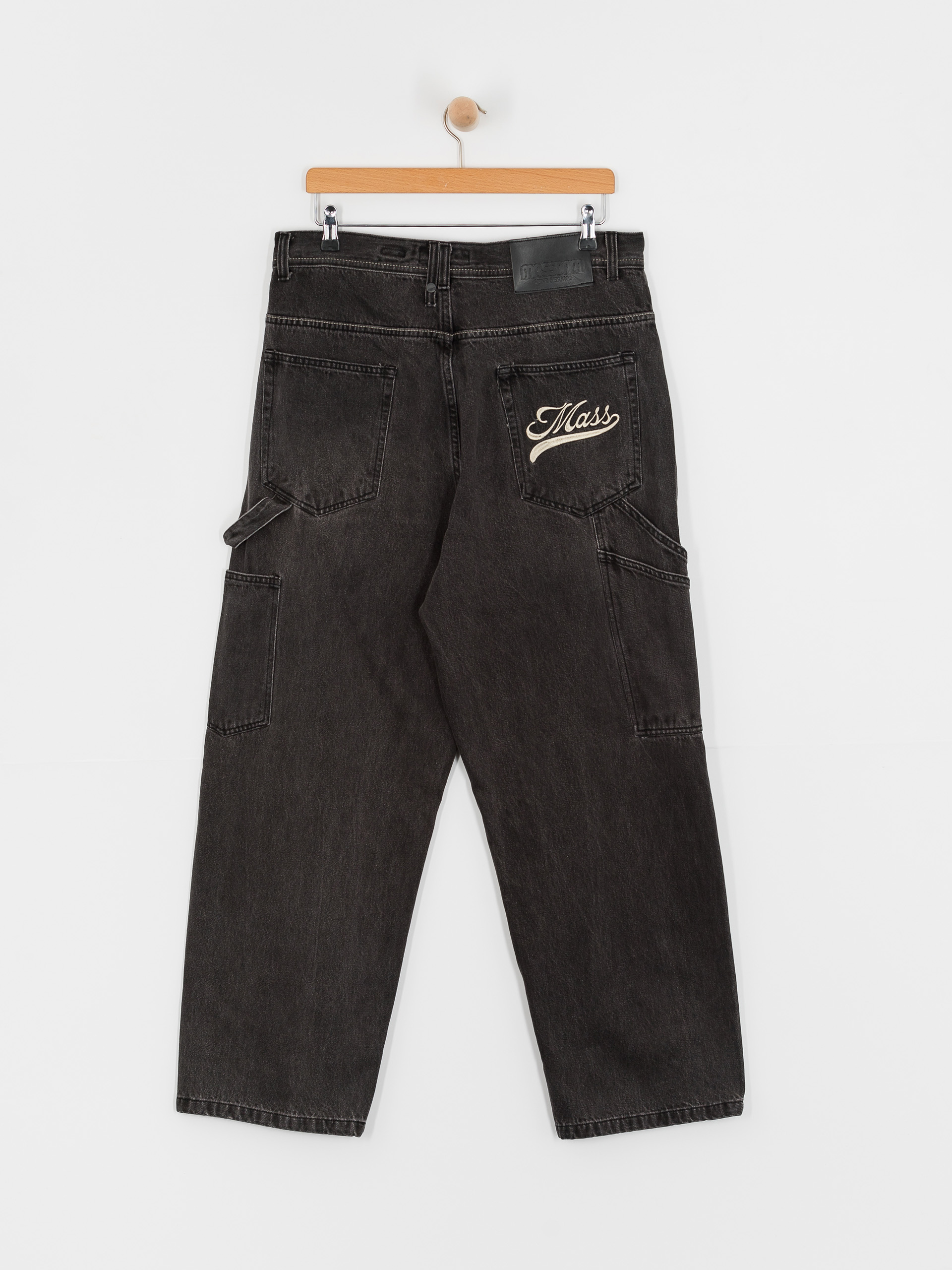 Nohavice MassDnm Jeans Prospect (black washed)
