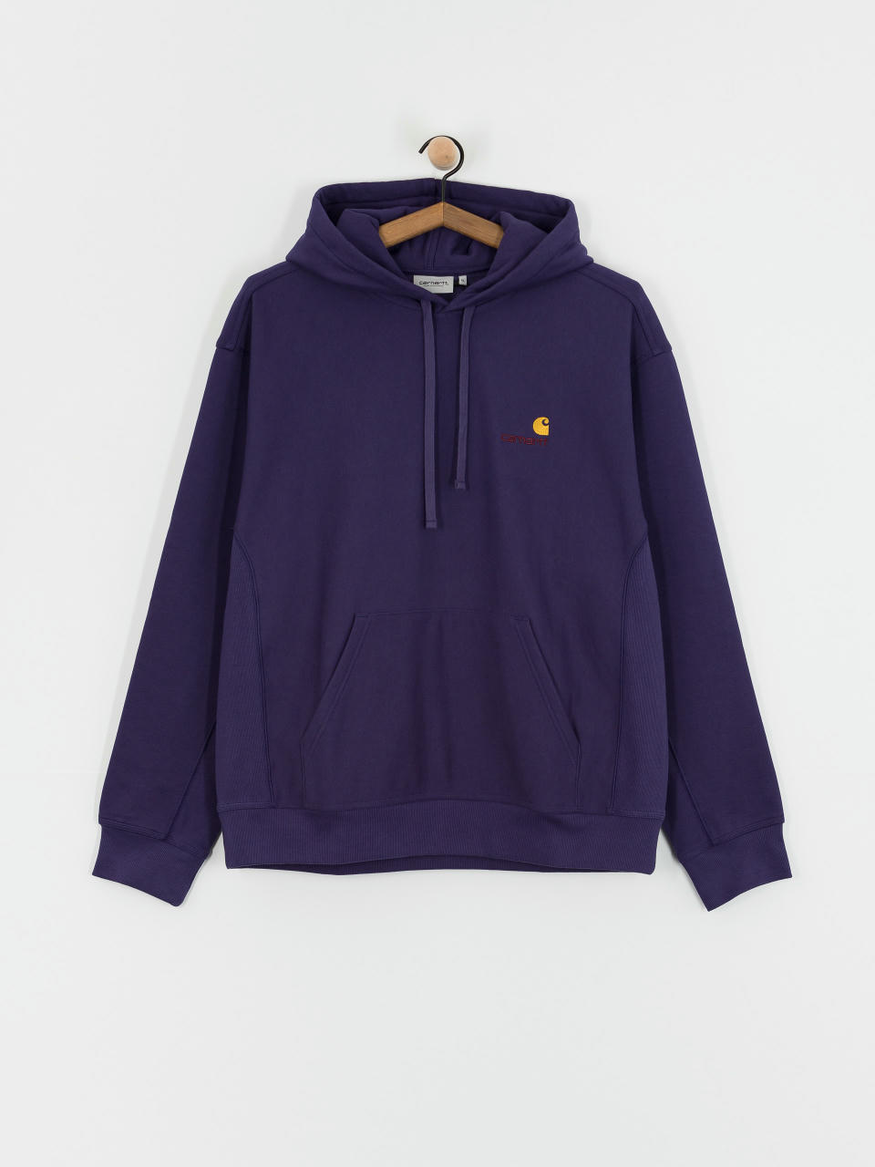 Mikina s kapucňou Carhartt WIP American Script HD (aura)