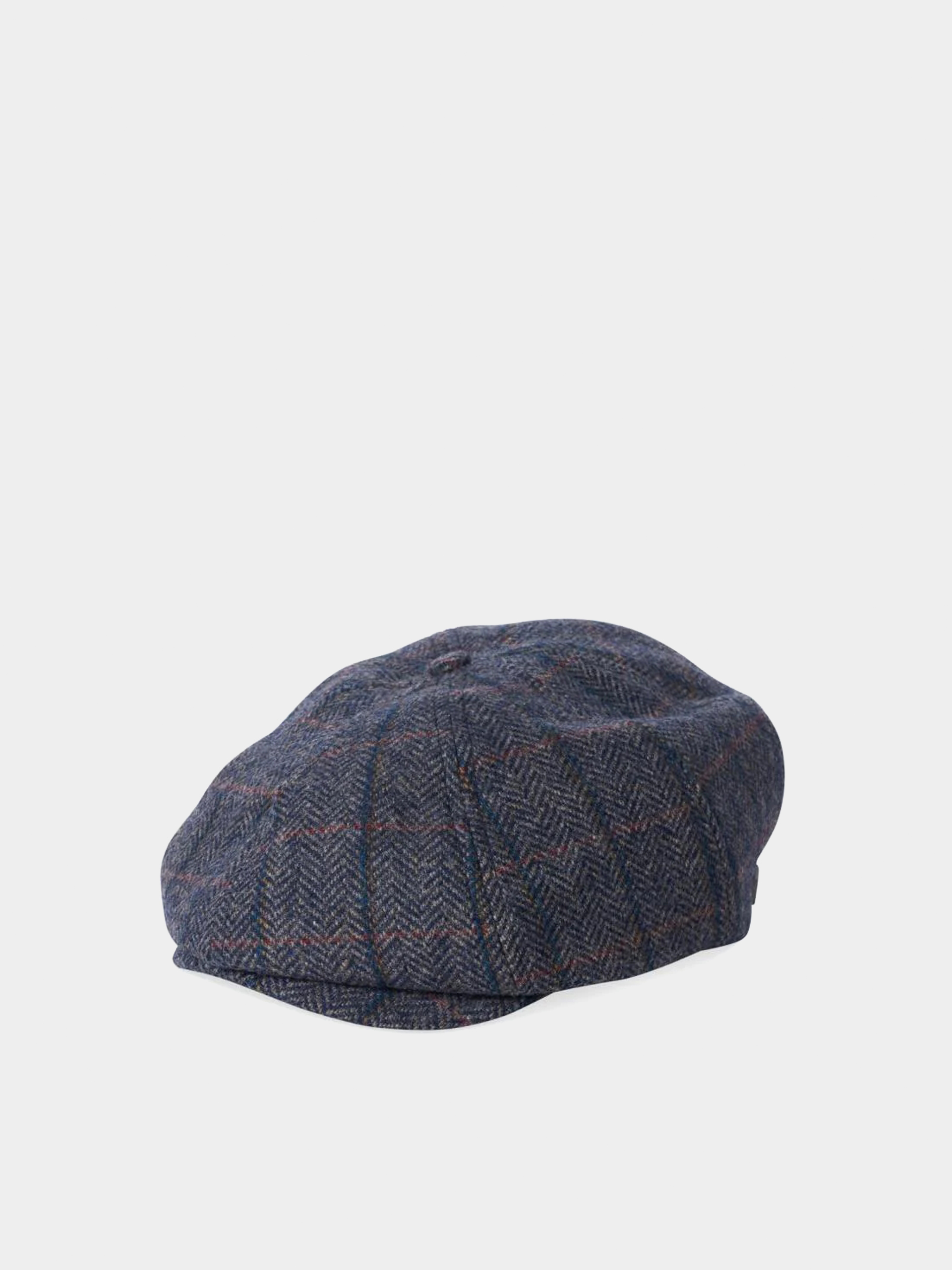 Klobu00fak so u0161iltom Brixton Brood Snap Cap (washed navy/beige)