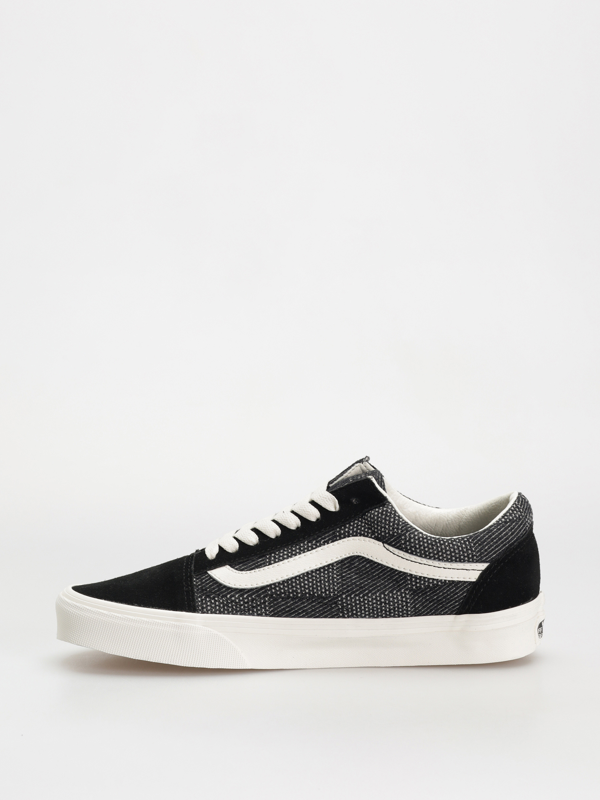 Topánky Vans Old Skool (denim check black)